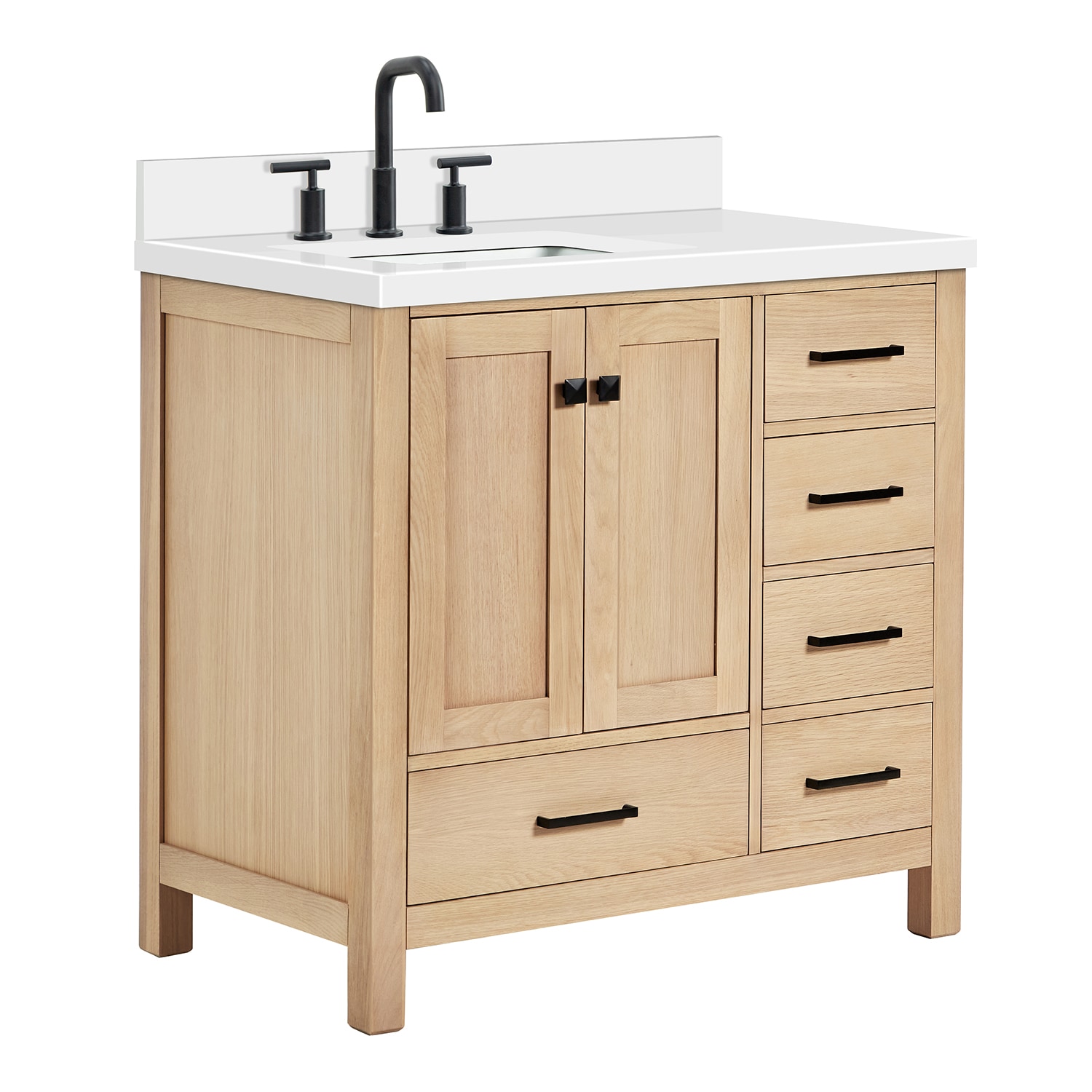 ARIEL A037SLWQRVOWOA Bath-Vanity-Combo - View #8