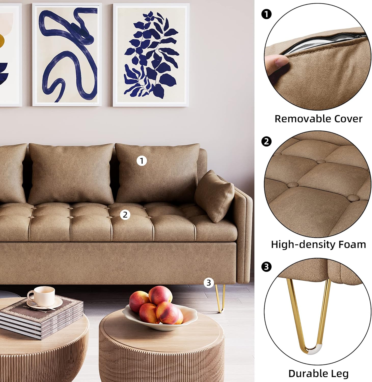 Qeetex CCPHO-0X0WOLXZ Sofas-Loveseats - View #4