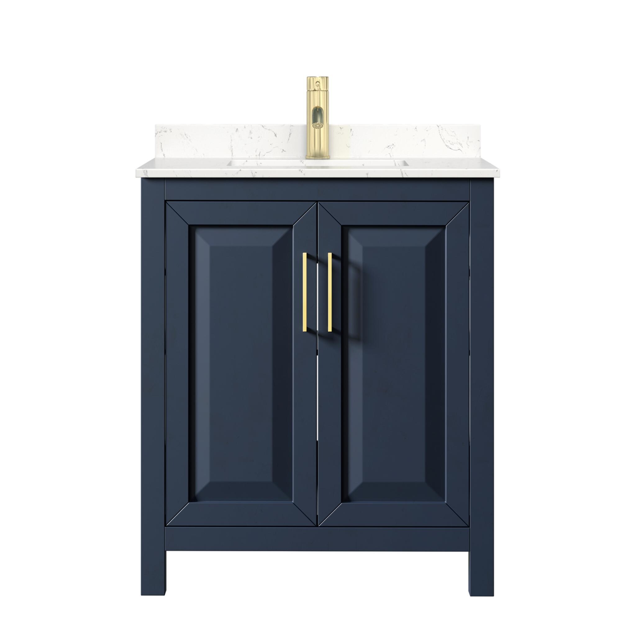 Wyndham Collection WCV252530SBLC2UNSMXX Bath-Vanity-Combo - View #3