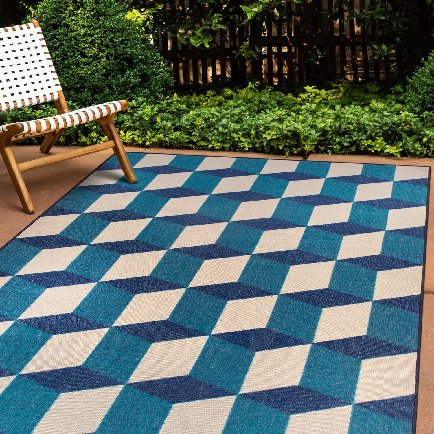 World Rug Gallery 9016BLUE8X10 rugs - View #3