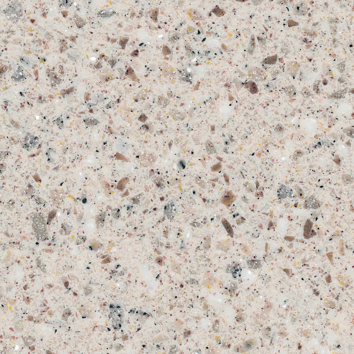 LG HI-MACS GT949S Populus Solid Surface Off-white Kitchen Countertop SAMPLE