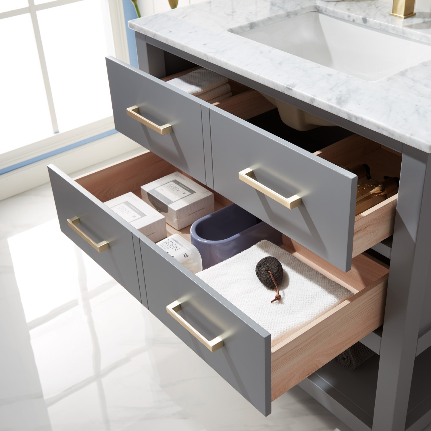 Altair 532036-GR-CA Bath-Vanity-Combo - View #4