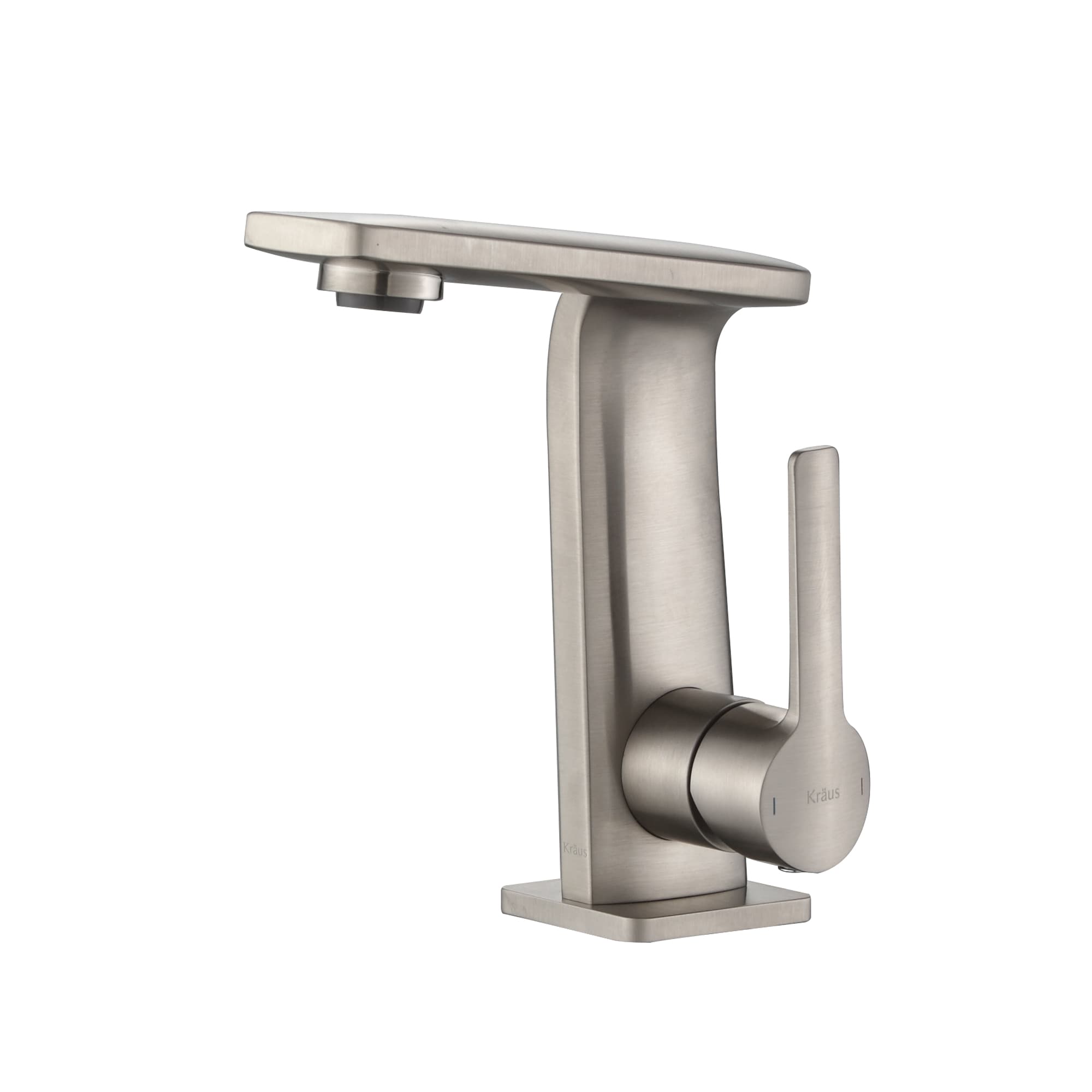 Kraus KEF-15401BN Exquisite Brushed Nickel 1-handle Single Hole WaterSense Bathroom Sink Faucet