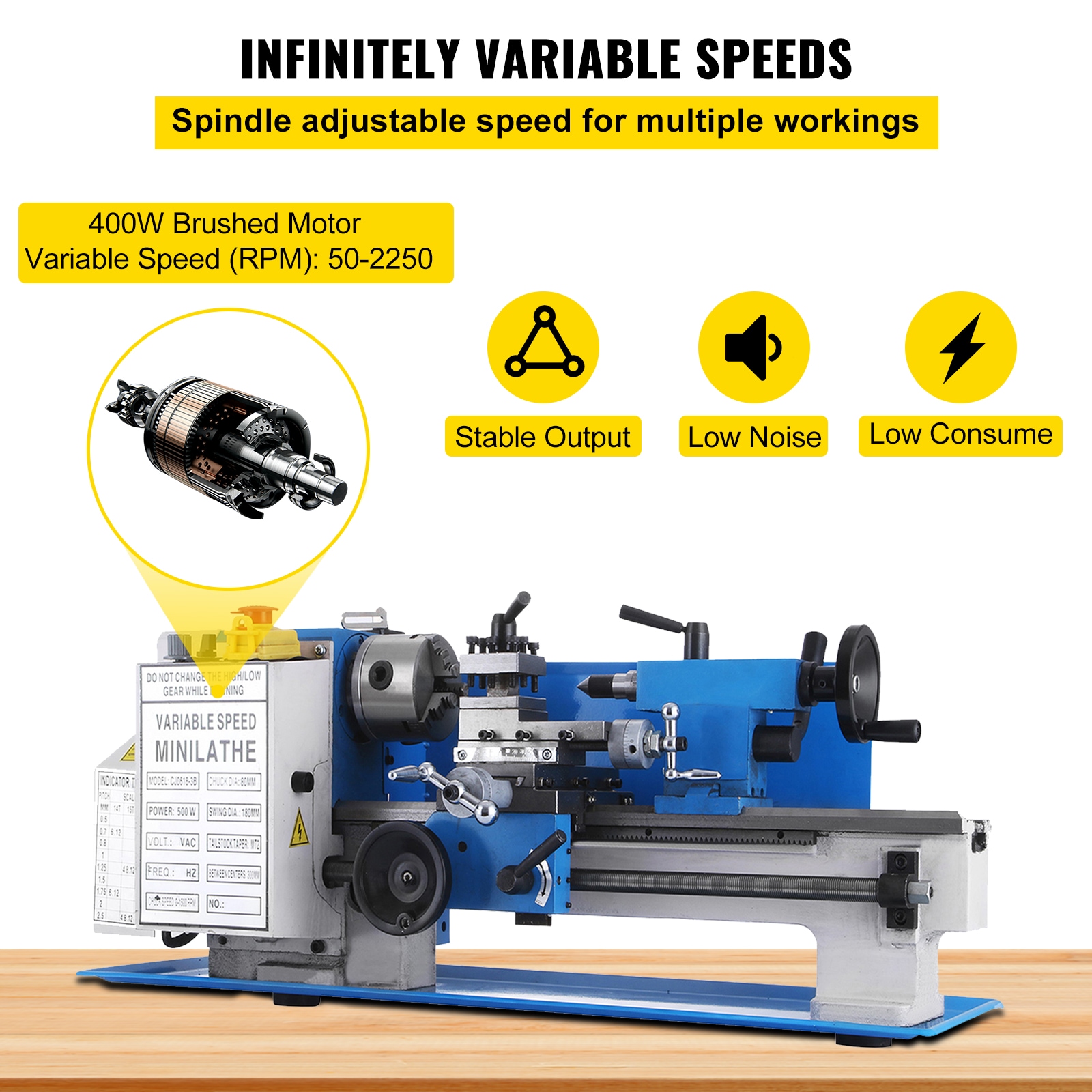SVOPES SVOPES0618-3B03786V1 Wood-Lathes - View #5