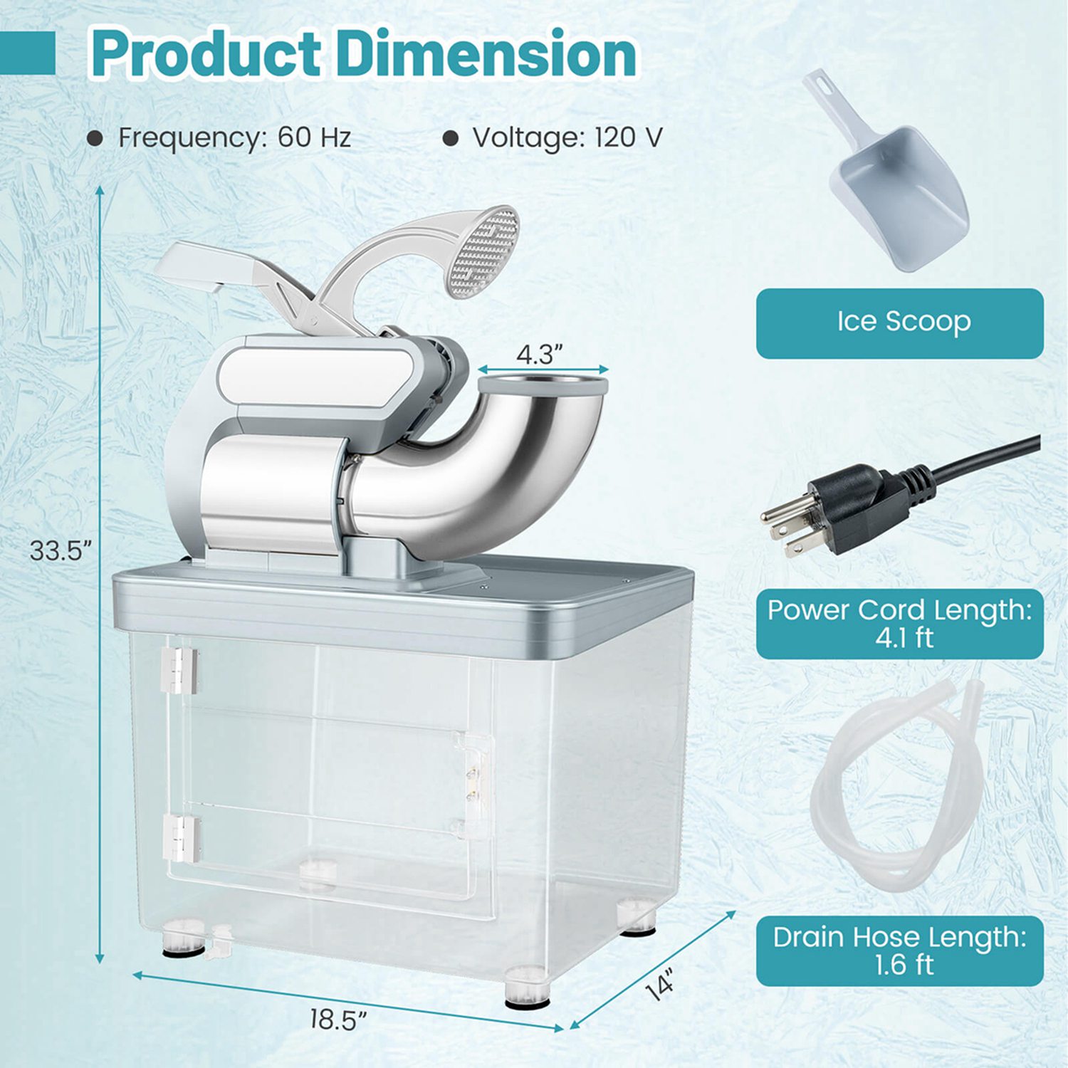 Costway HCST01868 Frozen-Drink-Makers - View #3