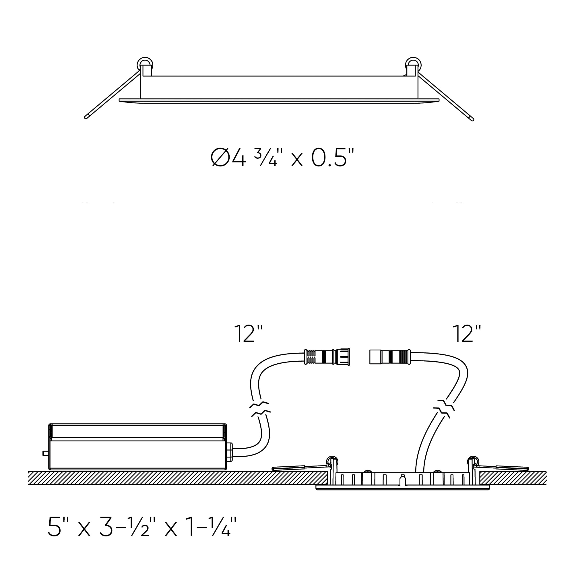 DALS Lighting SPN4-CC-3T Led-Retrofit-Downlight - View #3