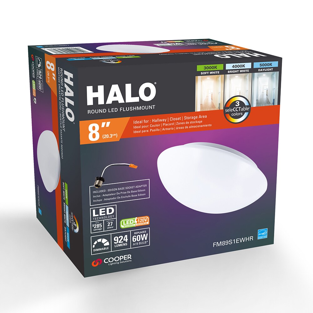 Halo flush mount deals led