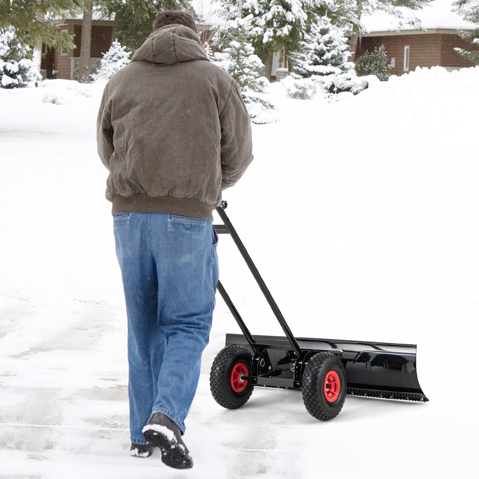 WELLFOR DOG70071RE Snow-Shovels - View #5