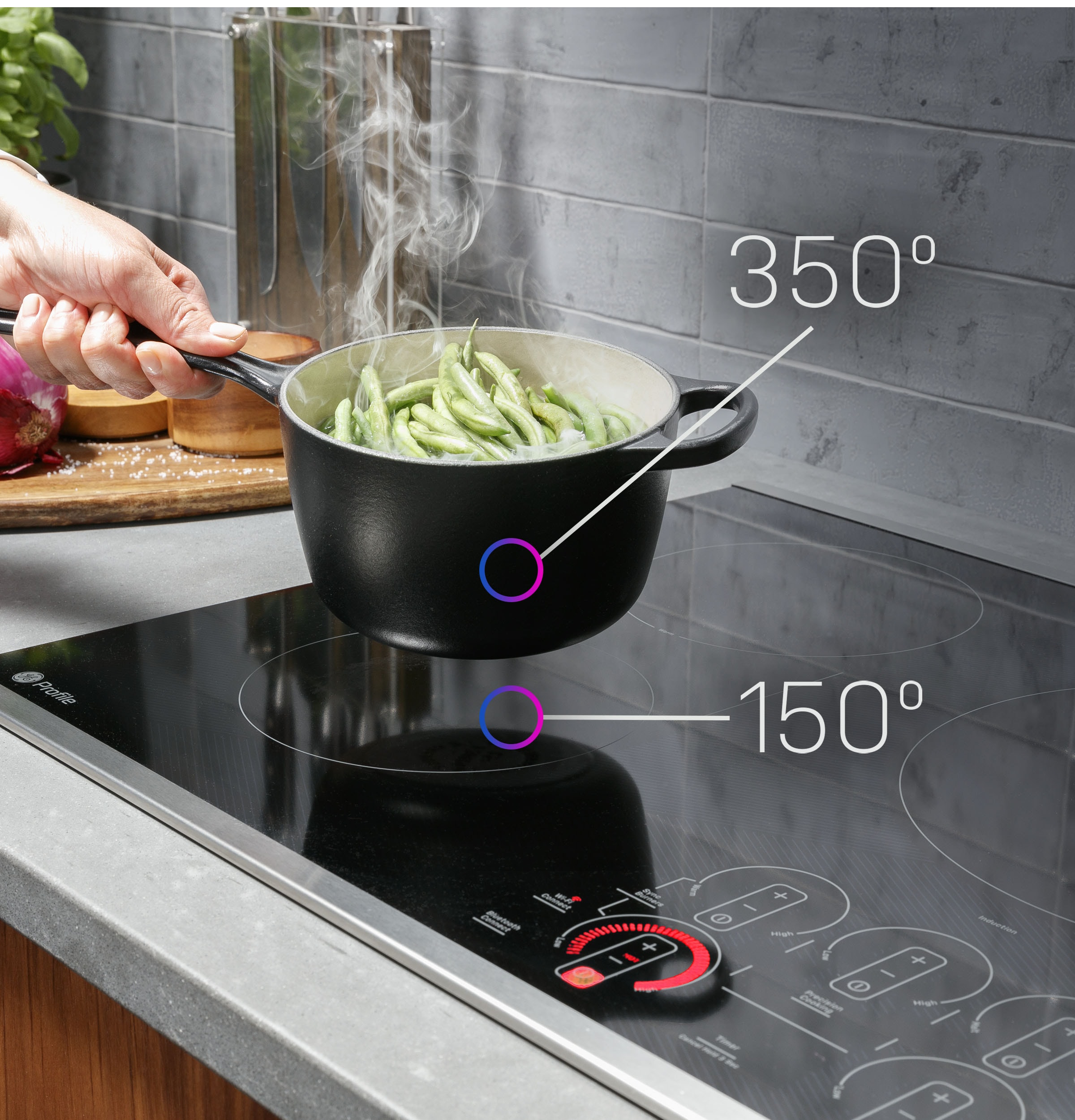 7 Portable Induction Cooktops with Stainless Steel Pot or Frying
