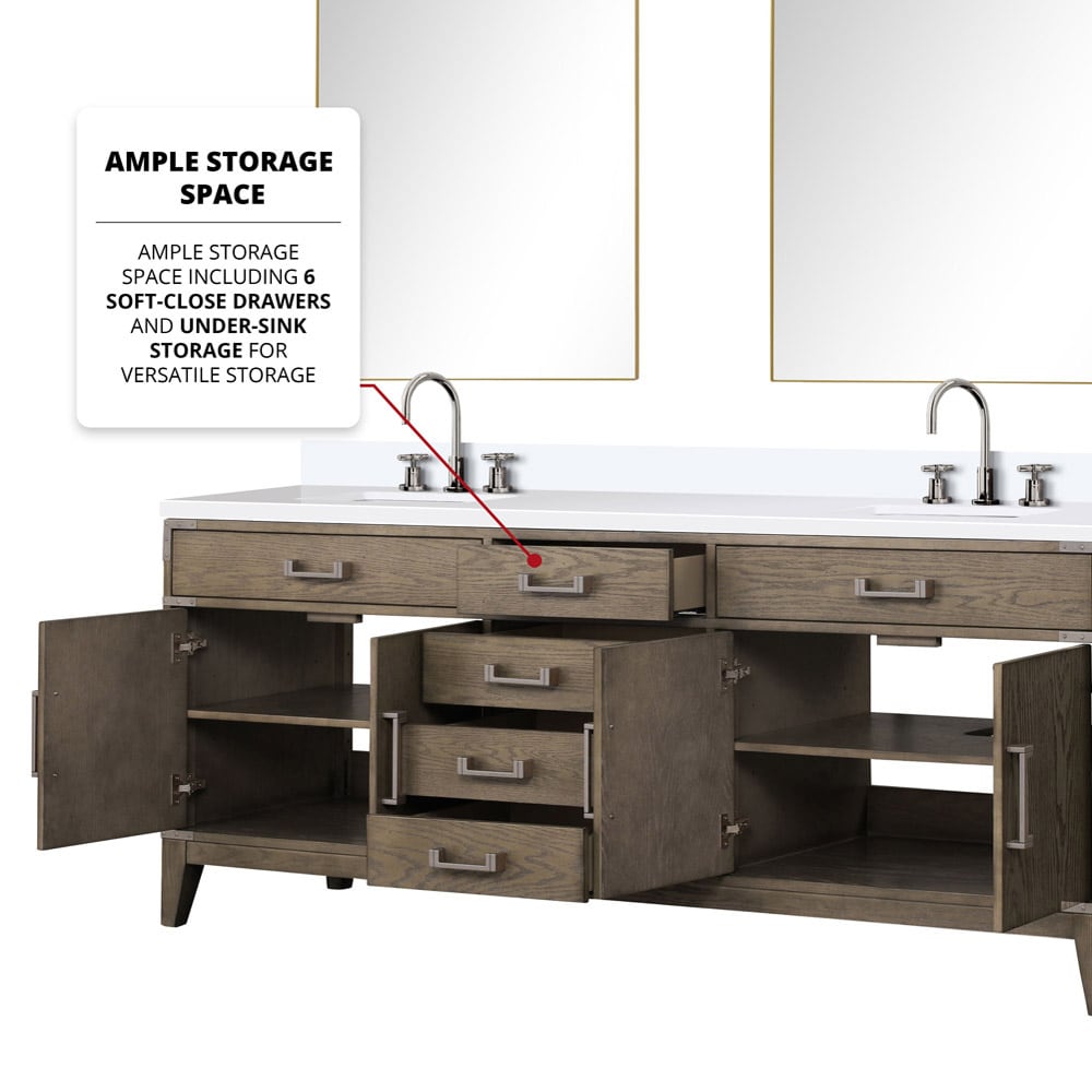 Lexora LVW80DR200 Bath-Vanity-Combo - View #8
