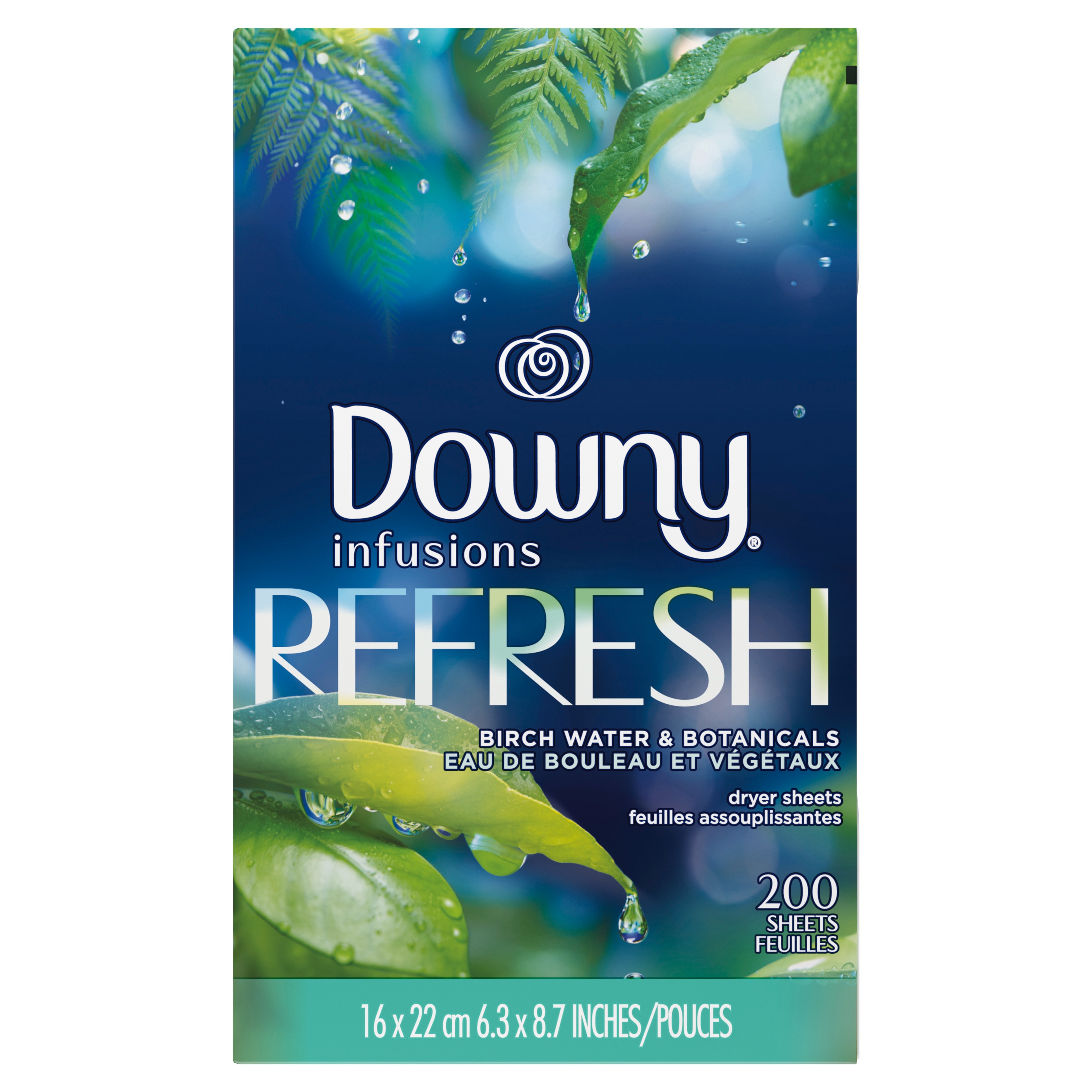 Downy Infusions 200-Count Fabric Softener Dryer Sheet At Lowes.com