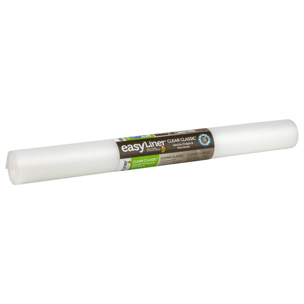 Duck 285778 Clear Classic EasyLiner Shelf And Drawer Liner 20 x 24 Pack Of  2 Rolls - Office Depot