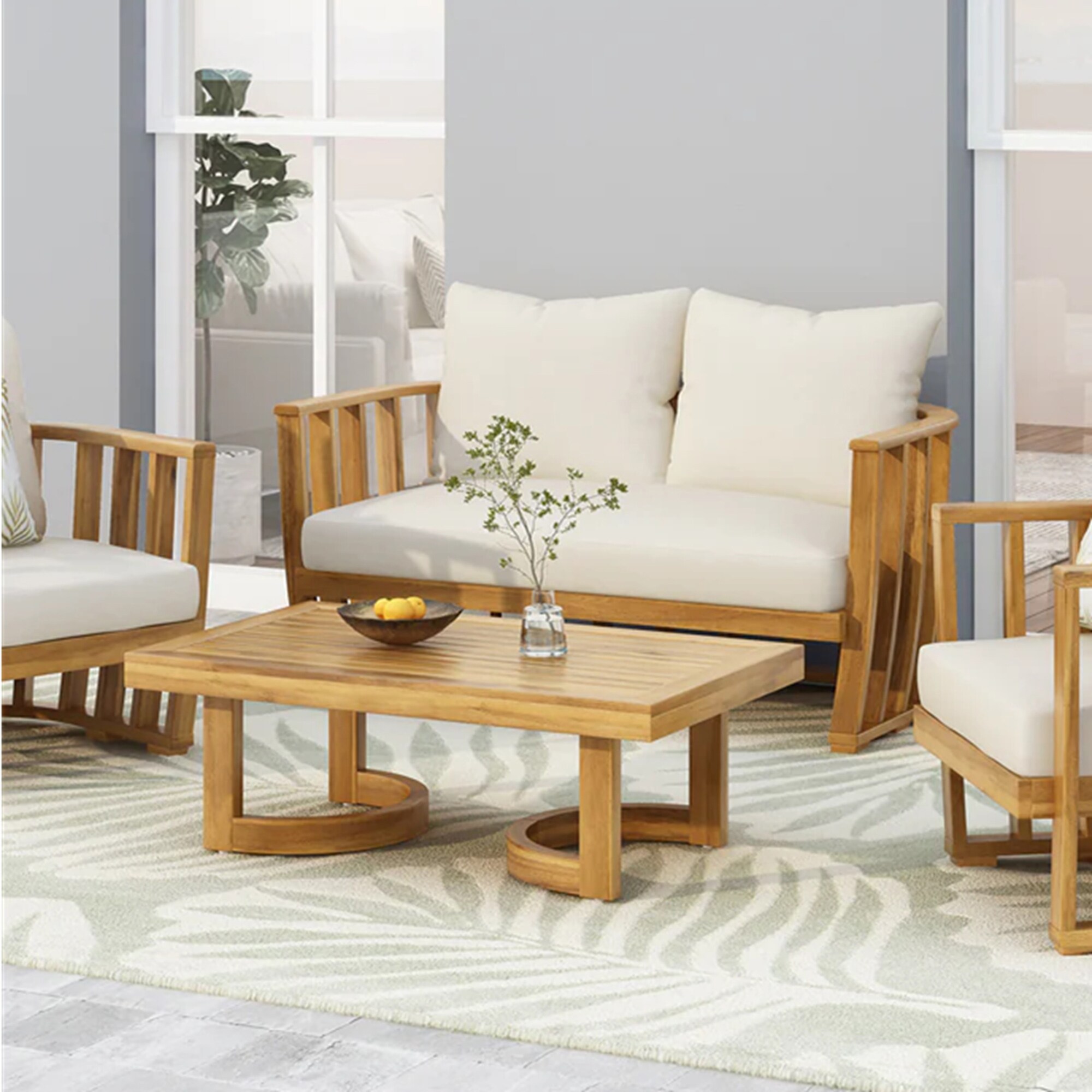 SINOFURN SYE920032BG Patio-Conversation-Sets - View #2