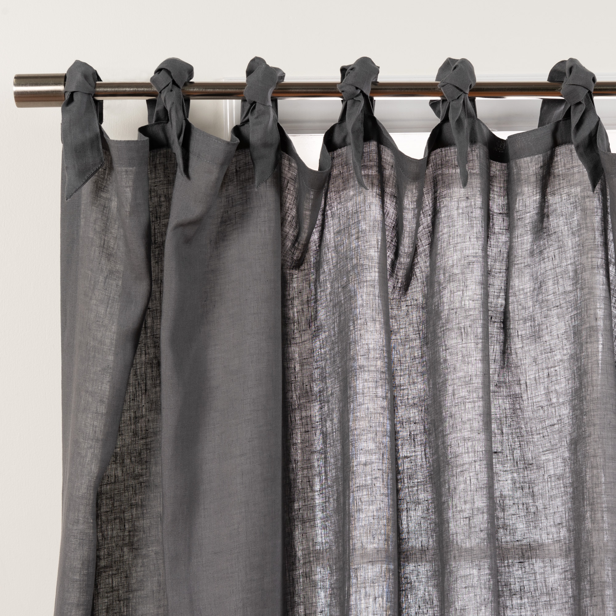 Best Home Fashion YK-02-TIE-LN-96-DK.G curtains - View #2