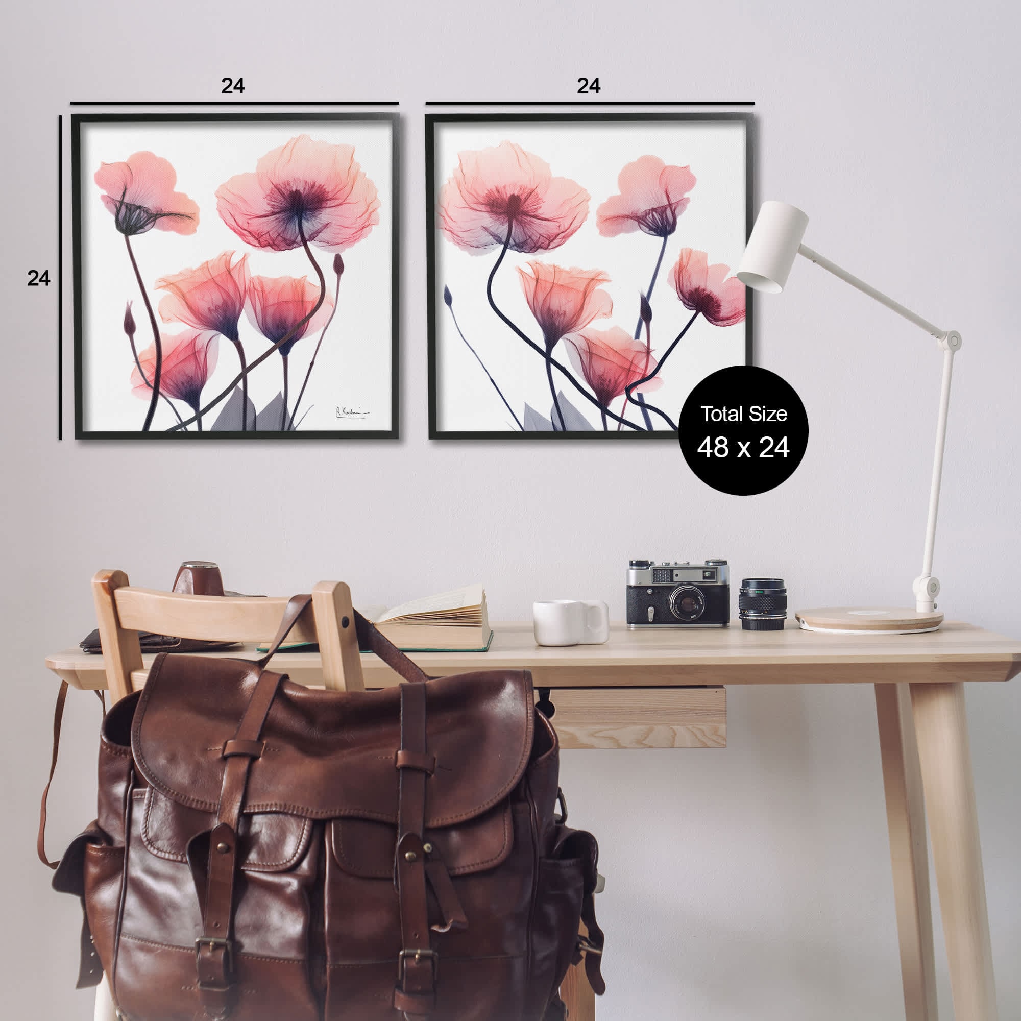 Stupell Industries B2-709-WFR-2PC-24X24 Wall-Art - View #3