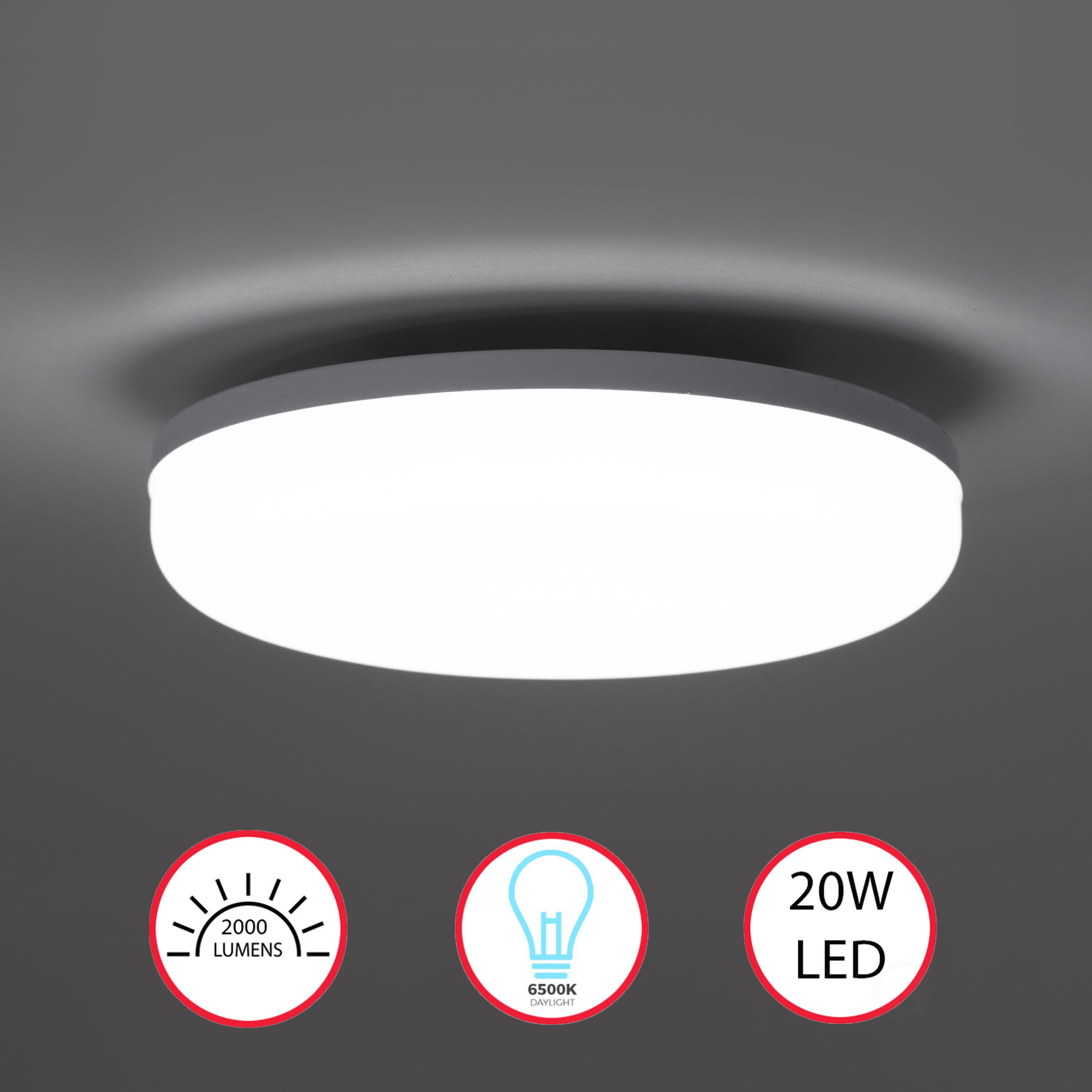 Quickway Imports QI004032 20 -Watt EQ Single tube Daylight Wedge LED General purpose Light Bulb