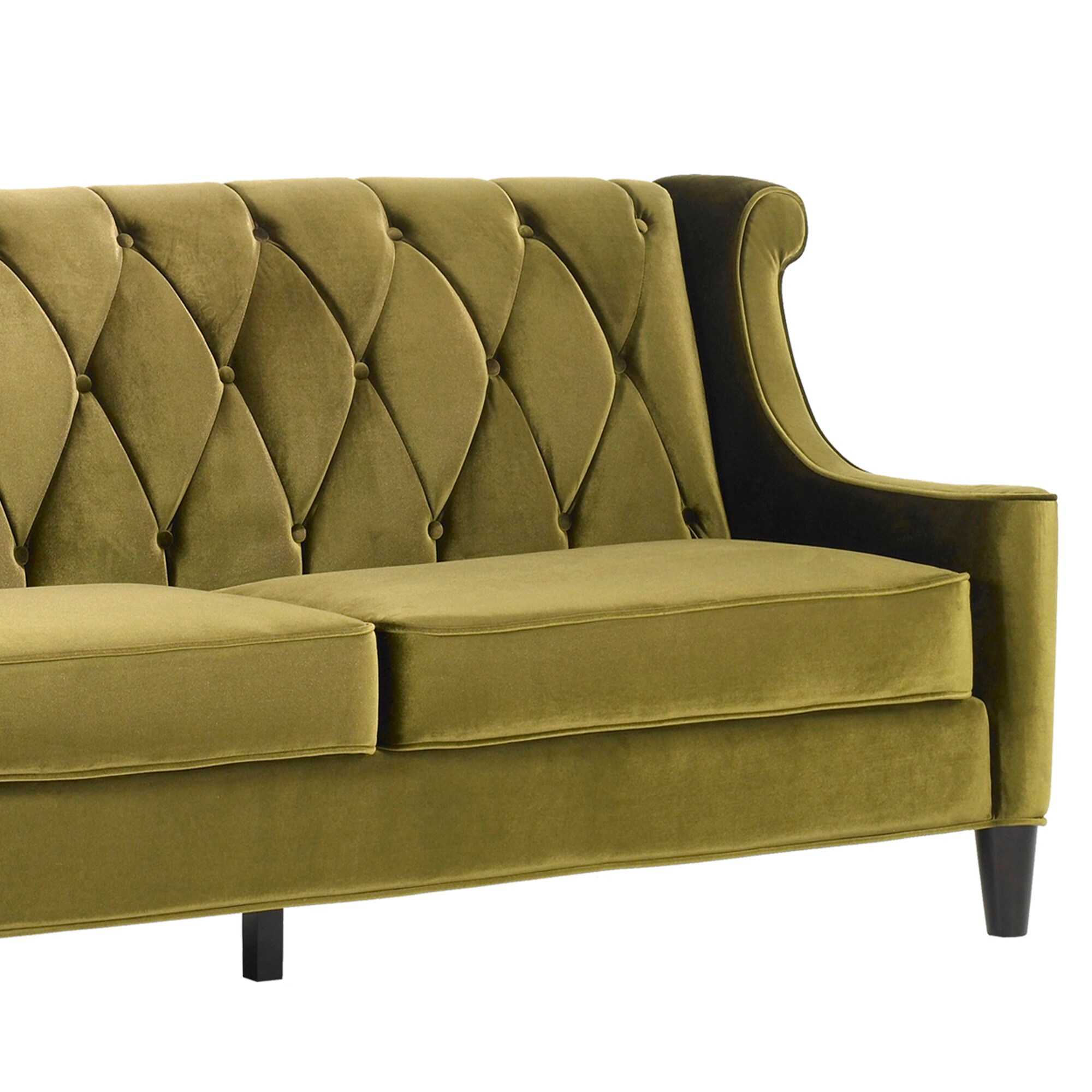Armen Living LC8443GREEN Sofas-Loveseats - View #3