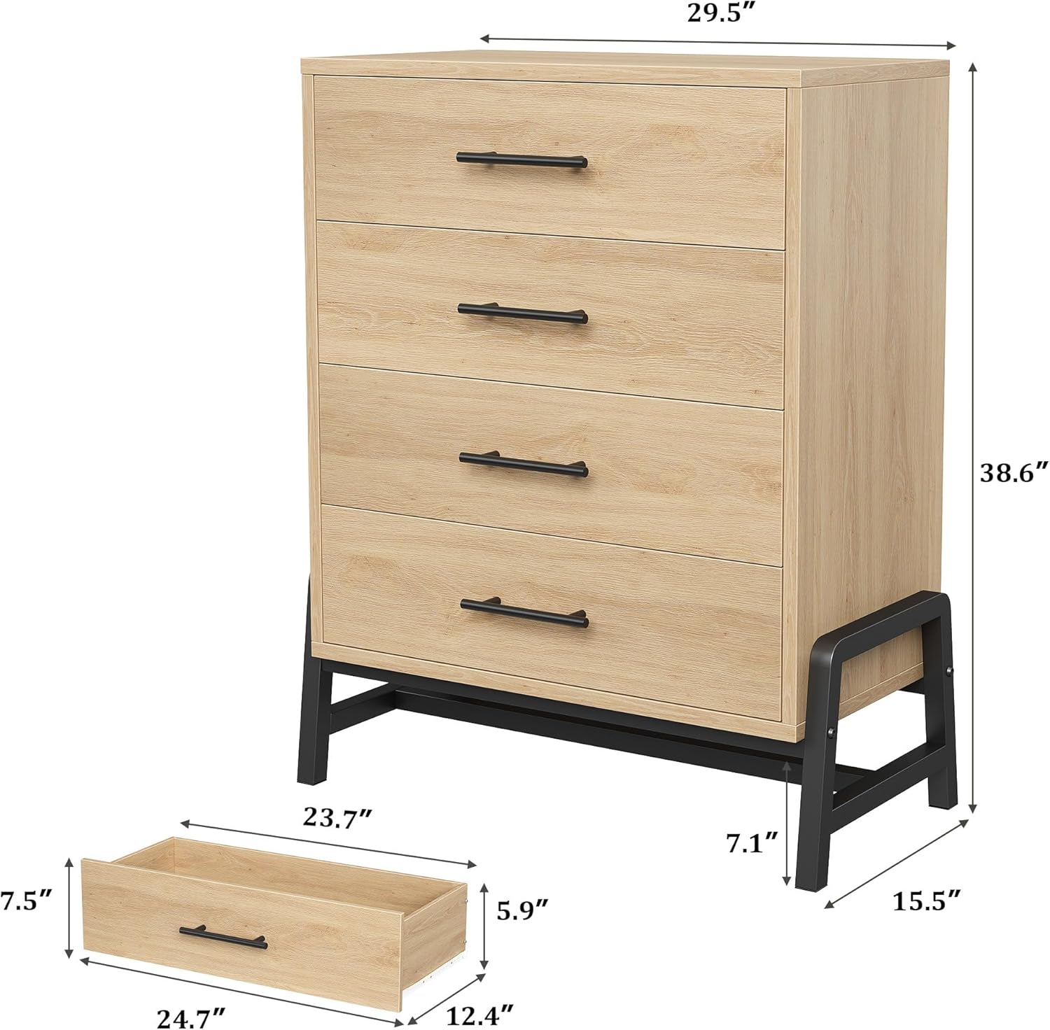 Qeetex LHF-DG-839OPBG5074 dressers - View #2