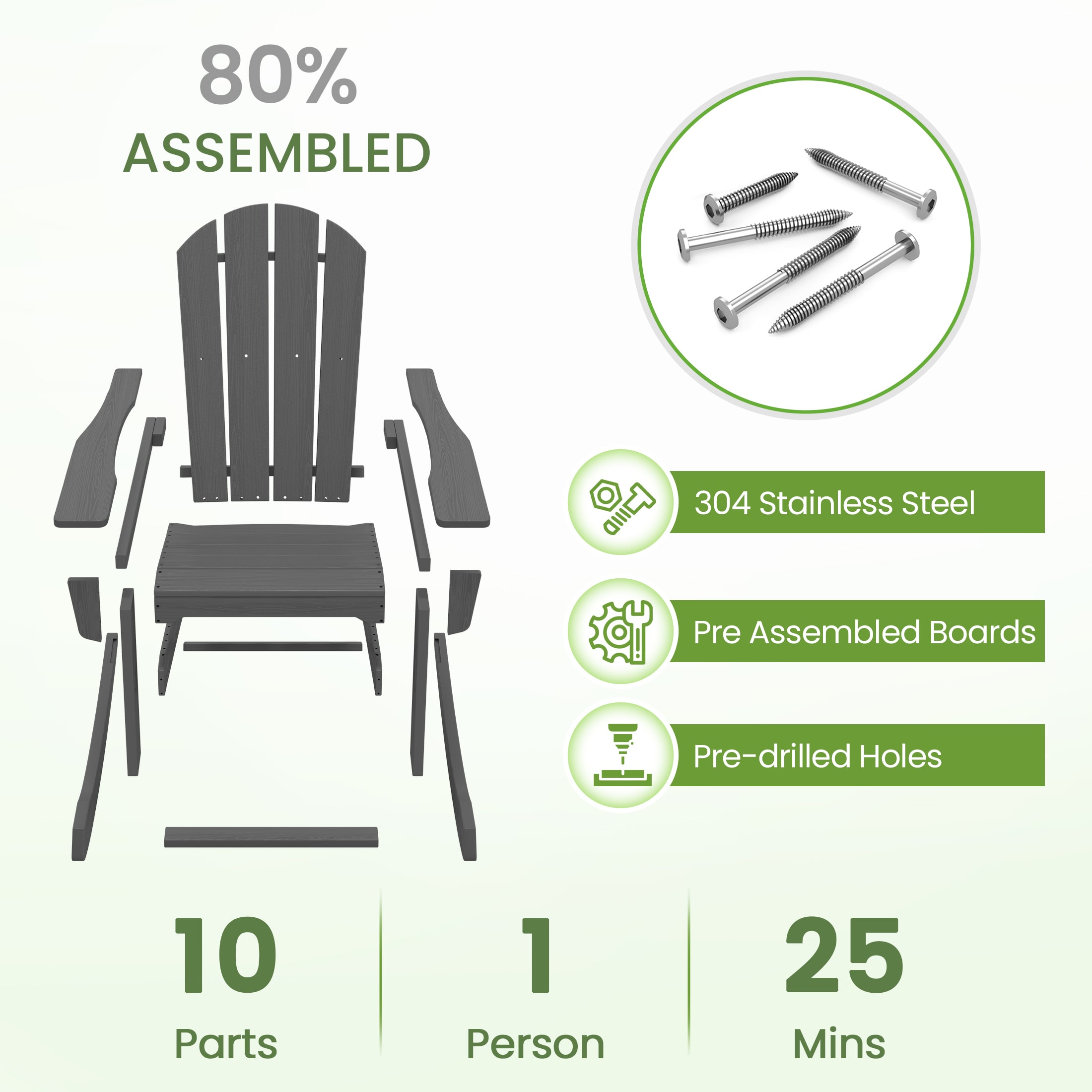 Serwall SW-RFRC-GY Patio-Chairs - View #3
