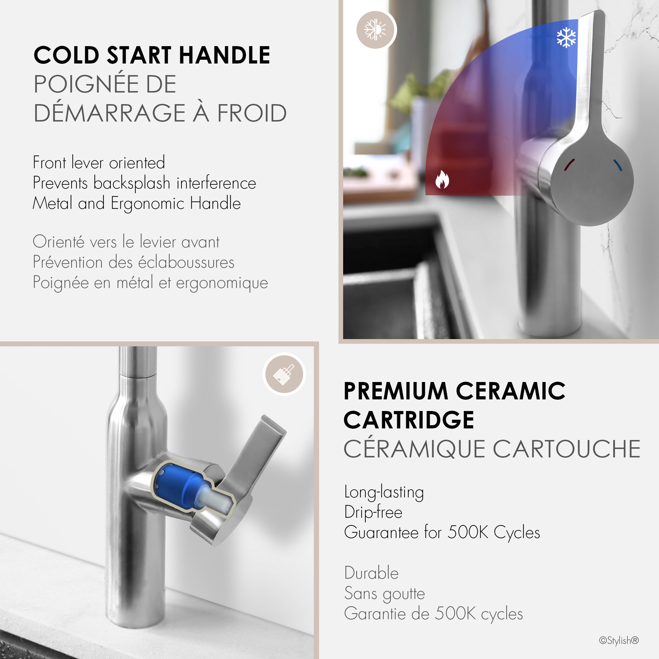 Stylish K-133S Kitchen-Faucets - View #7