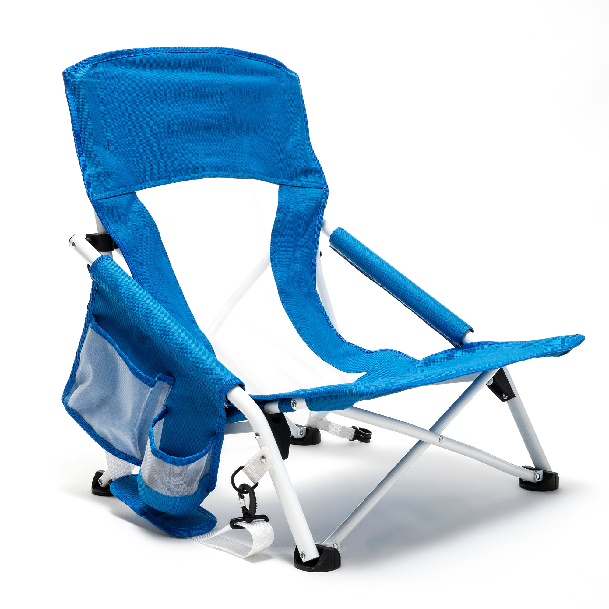 Mondawe MO-CCAC2417GBU2 Polyester Blue Folding Camping chair Carrying Strap/Handle Included