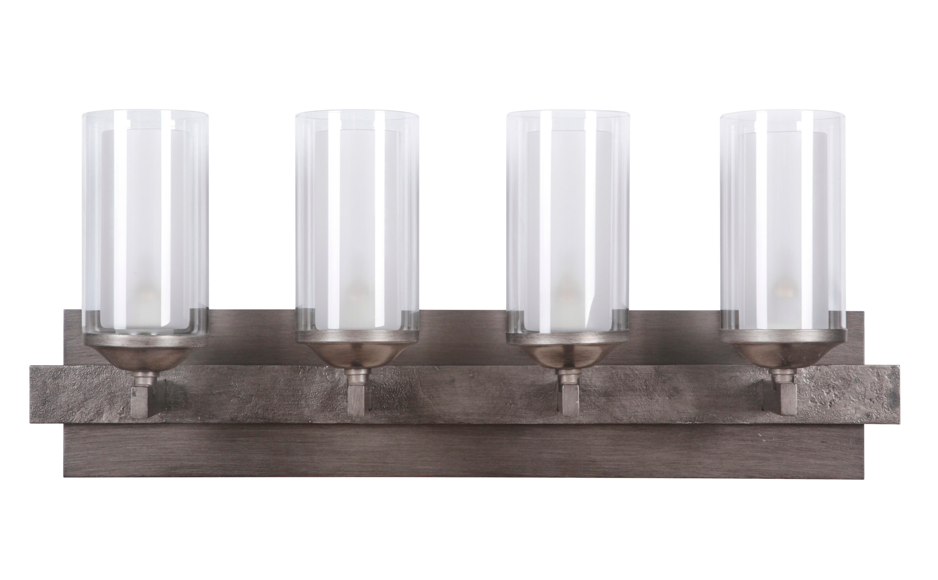 Craftmade 39304-NIVNI Mod 28.38-in 4-Light Natural Iron/Vintage Iron Modern/Contemporary Vanity Light