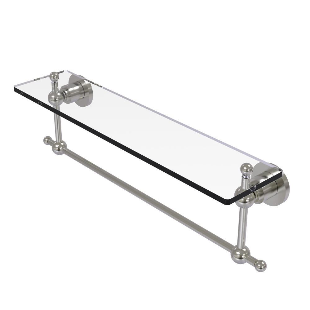 Allied Brass AP-1TB/22-SN Astor Place Satin Nickel Wall mount Bathroom Shelf ( 22-in x 4-in x 5-in )