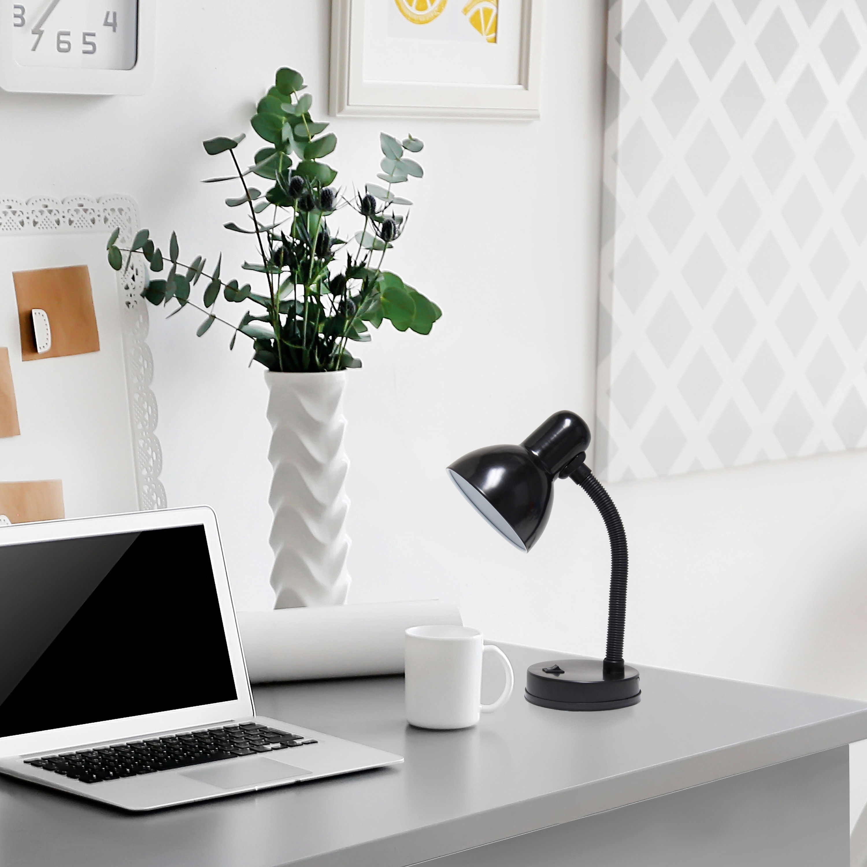 Simple Designs LD1003-BLK-LB Desk-Table-Lamps - View #3