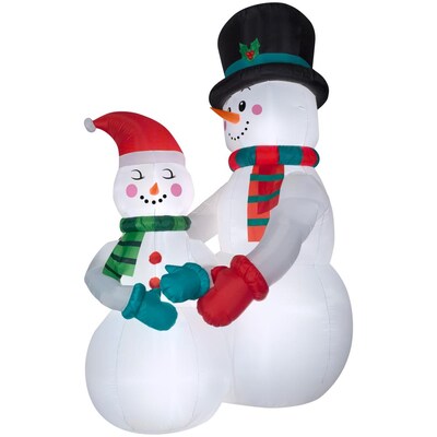 Holiday Living 10.5-ft x 10.27-ft Lighted Castle Christmas Inflatable