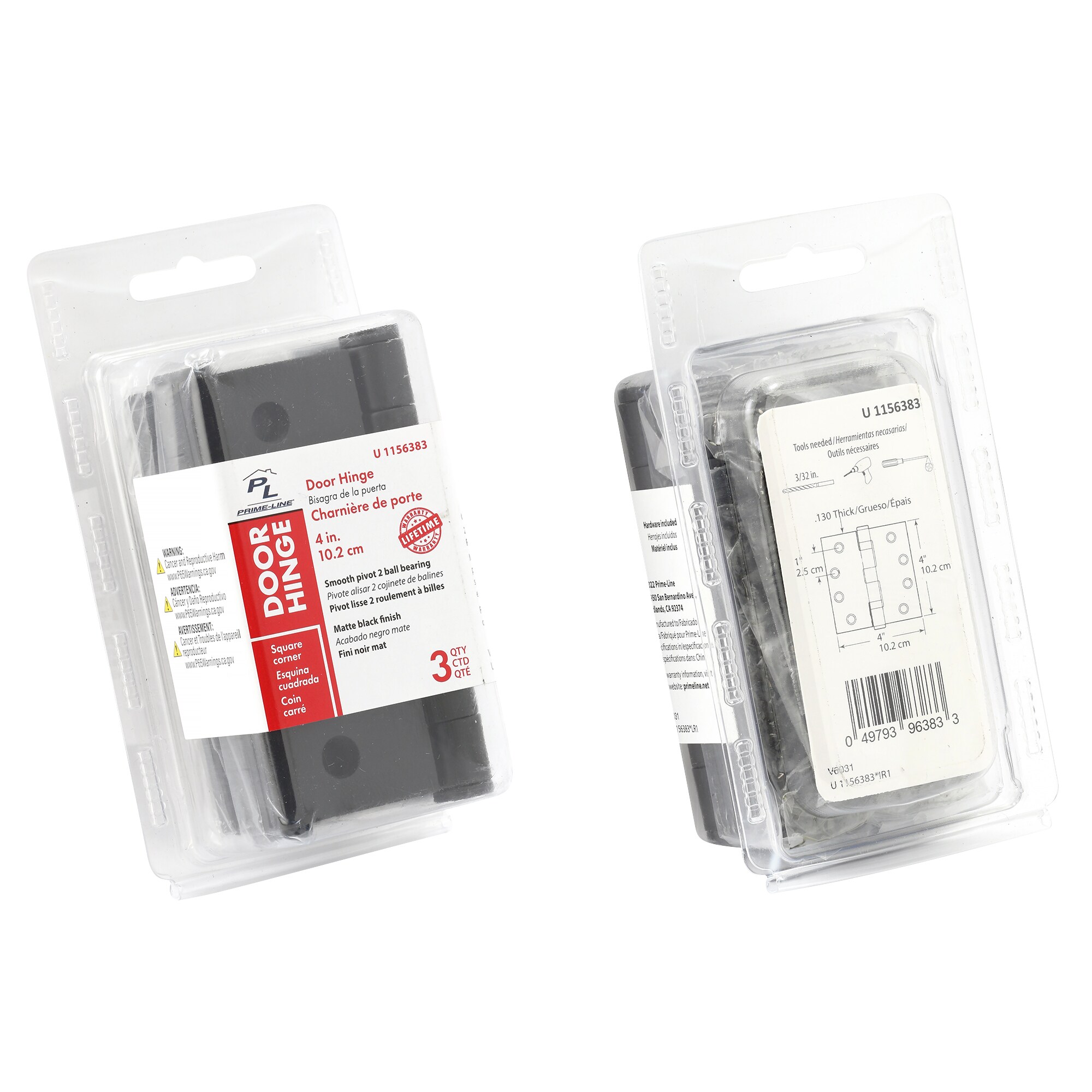 Prime-Line U 1156383 Entry-Door-Hinges - View #2