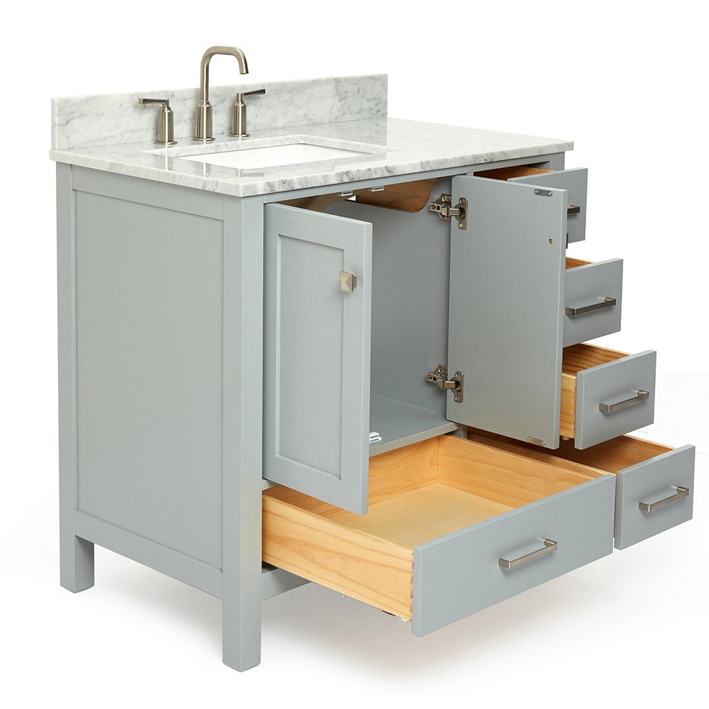 ARIEL A037SLCW2RVOGRY Bath-Vanity-Combo - View #5