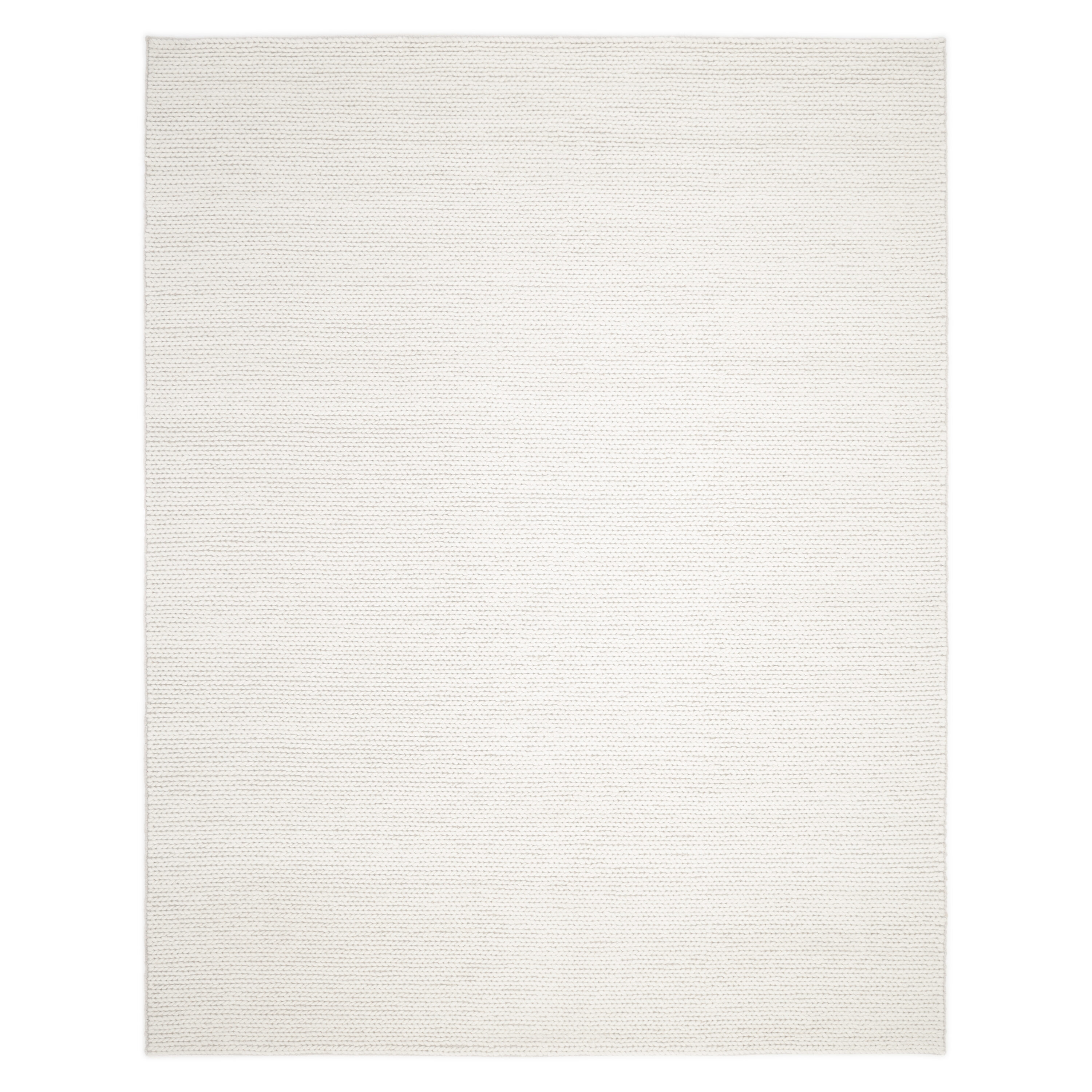 Solo Rugs Solid 3 x 5 (ft) Loomed Wool Ivory Rectangular Indoor Solid ...