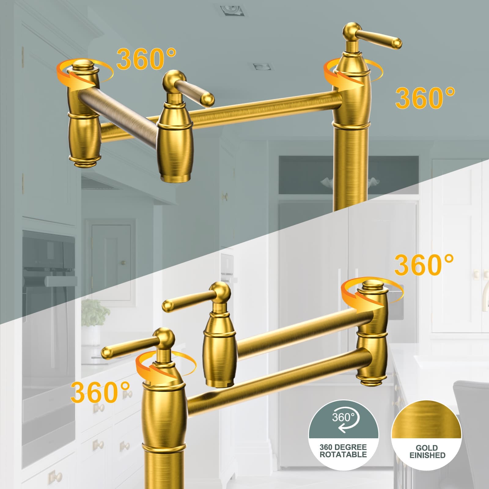ARCORA AR7104800G Kitchen-Faucets - View #6