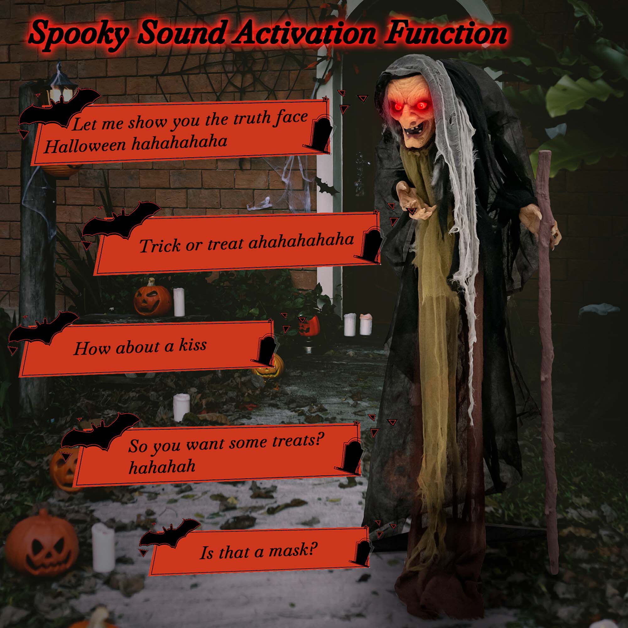 Costway LWS00686 Table-Halloween-Decor - View #3