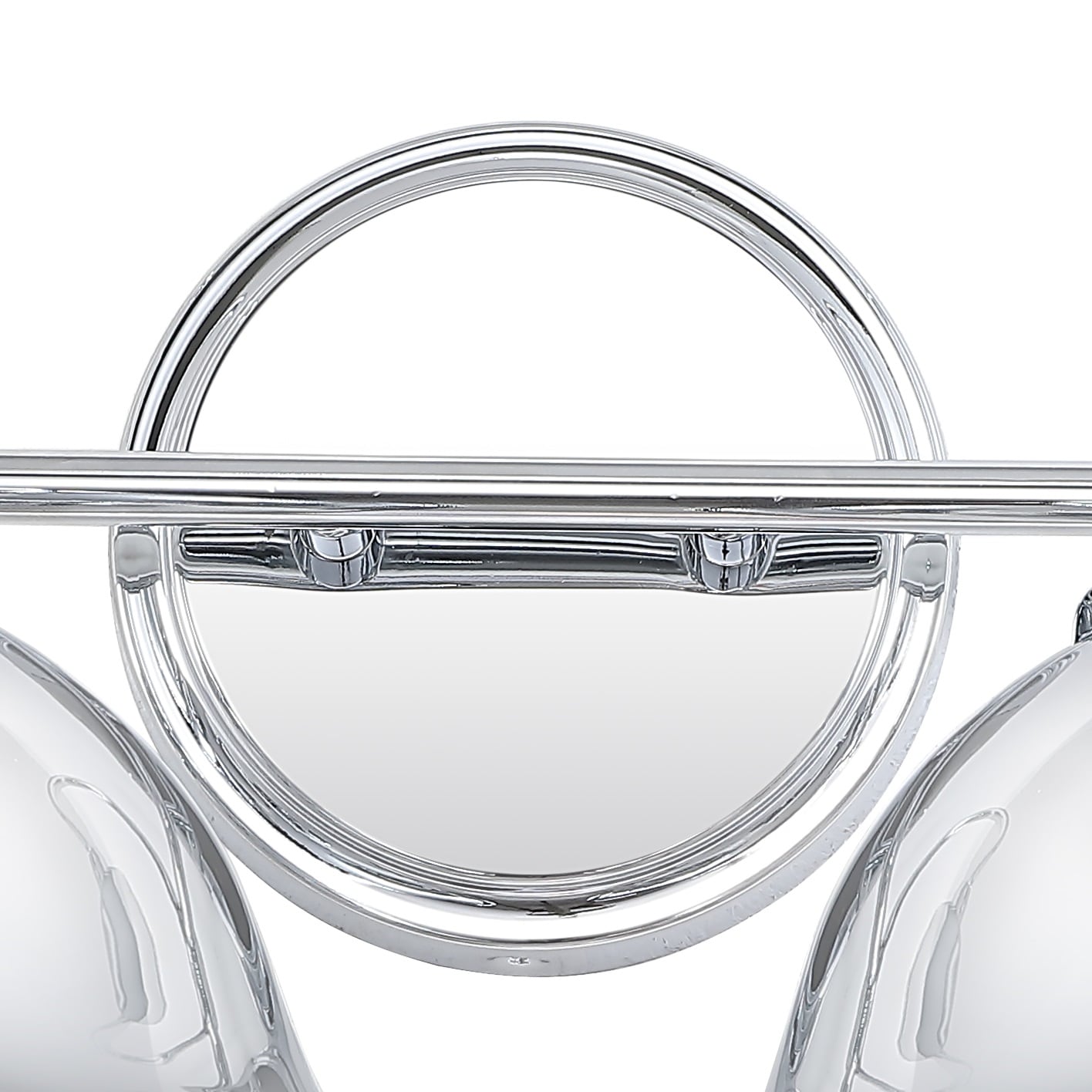 Frisco 26.5" Chrome Polished Metal 3-Light Vanity Fixture