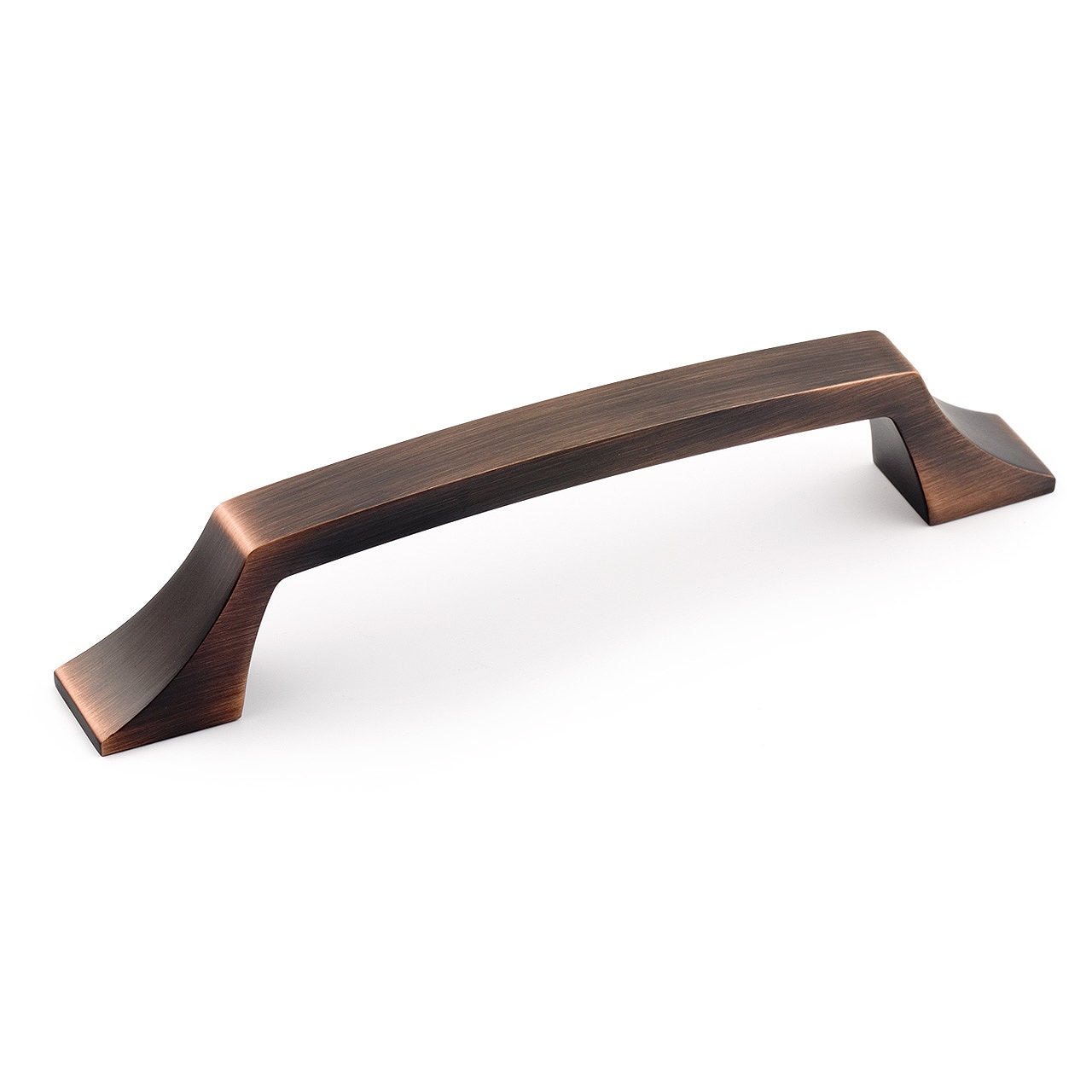 Richelieu BP765128BORB Rosemere 5-1/16-in , 128mm Center to Center Brushed Oil-Rubbed Bronze Rectangular Handle
