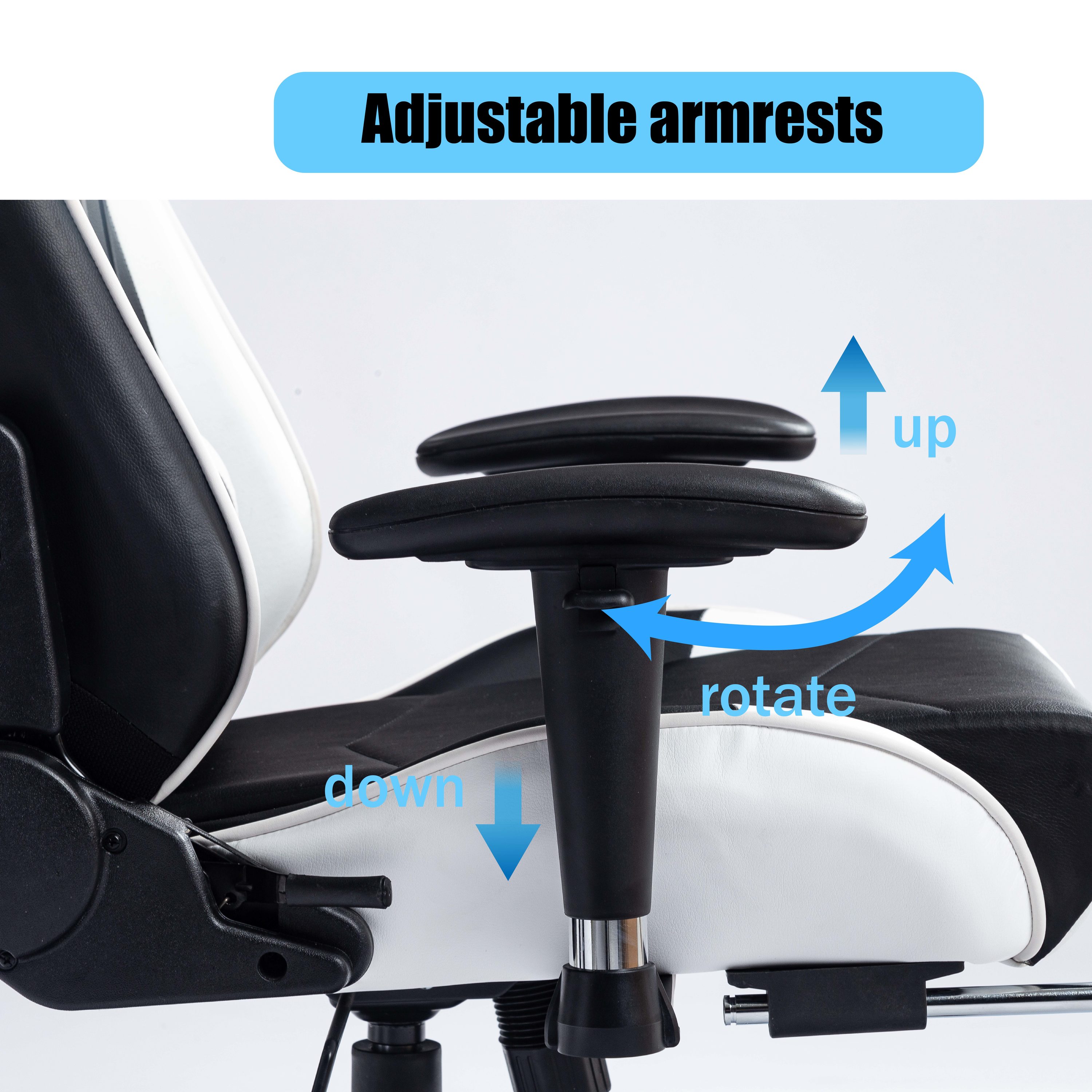 CASAINC WB-8395-WHITE Office-Chairs - View #6