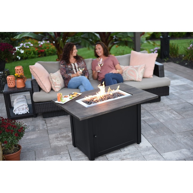 Gas Fire Pits Department At, Outdoor Propane Fire Pit Table By Endless Summer