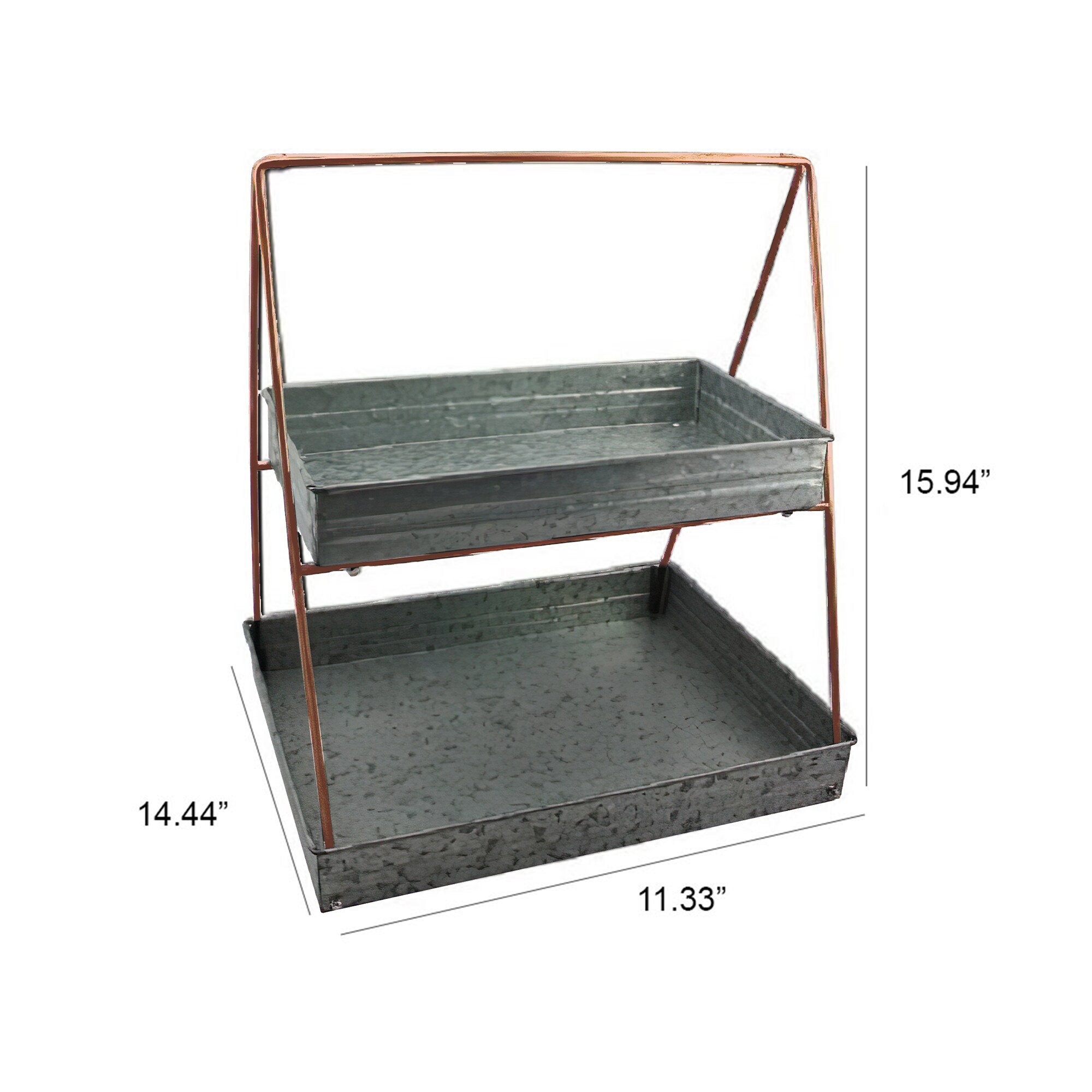 Benzara BM164574 Serving-Trays-Caddies - View #2