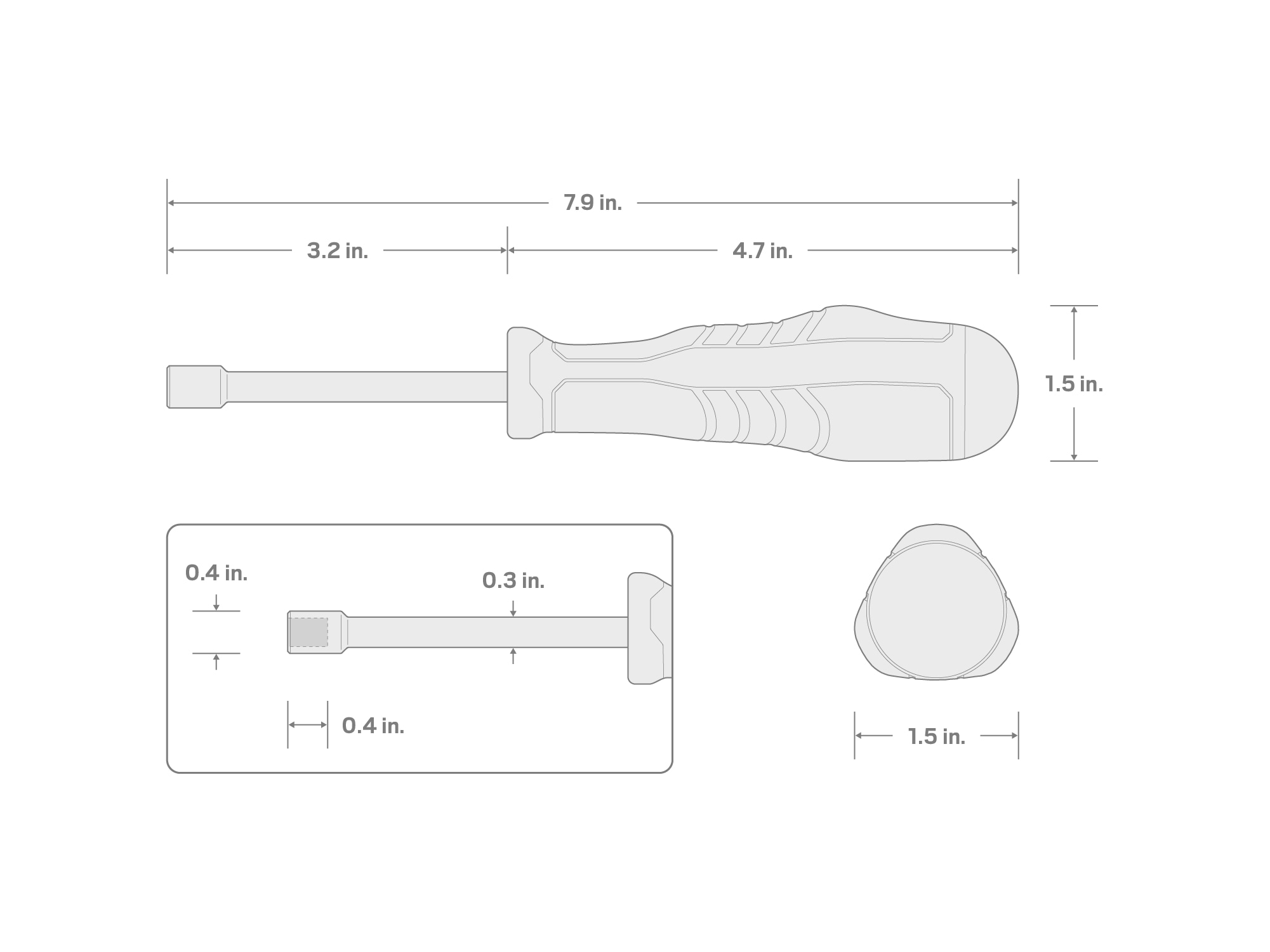 TEKTON DBH23000 Screwdrivers-Individual - View #6