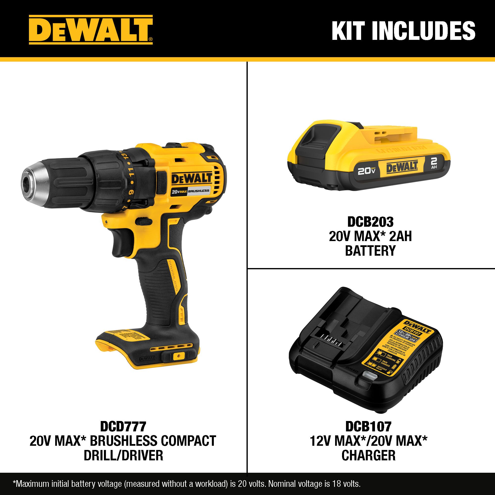 DEWALT DCD777D1 c100010 - View #2