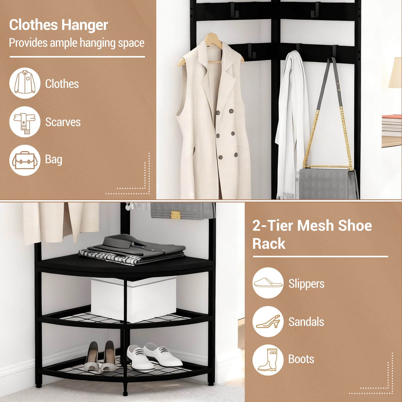 Garvee GGL-0823300447586 Coatrack-Stands-Pedestals - View #6