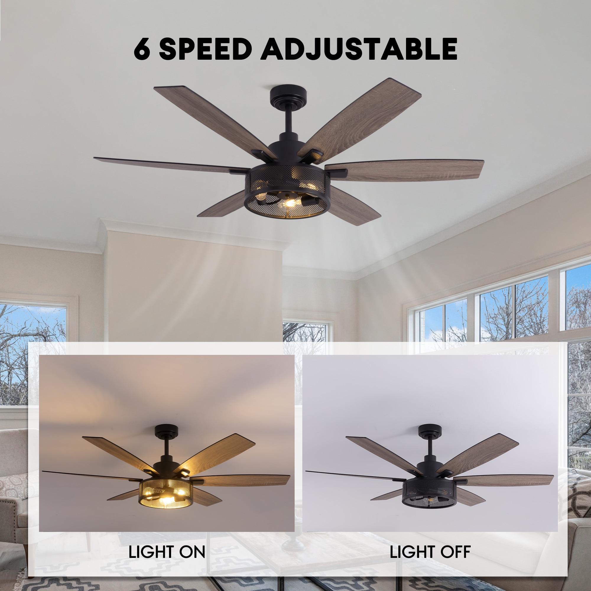 SILJOY FS-8836D-60-01 Ceiling-Fans - View #9