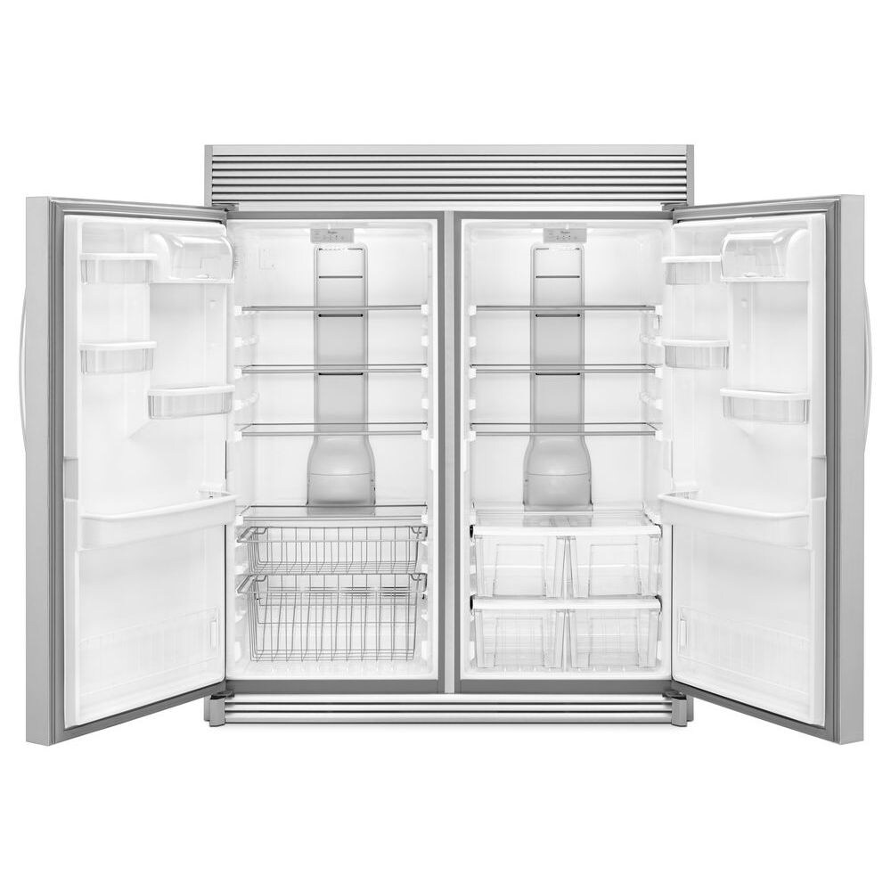 Whirlpool Sidekick 17 7 Cu Ft Frost Free Upright Freezer Monochromatic