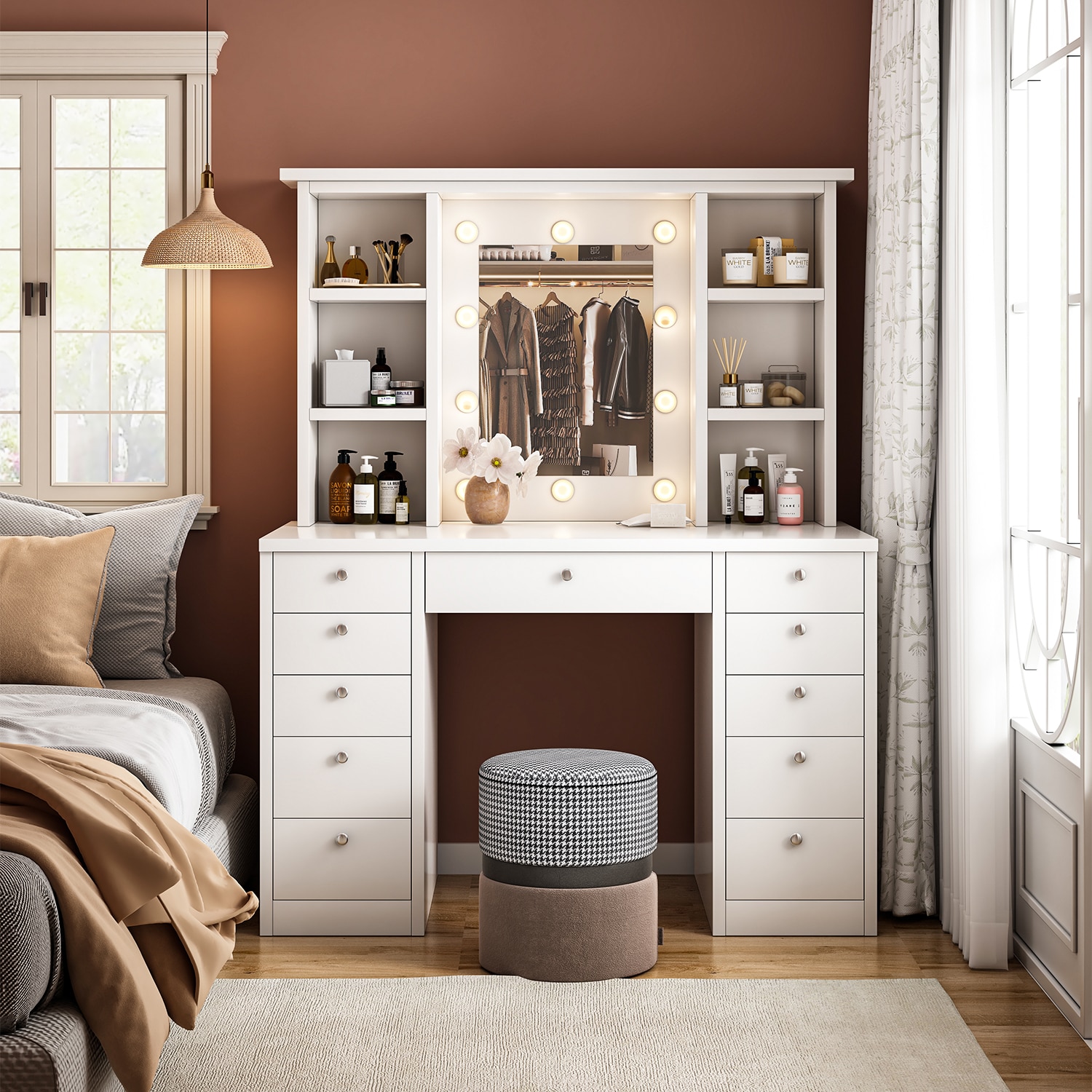 Siavonce XH49855 Bedroom-Vanities - View #5
