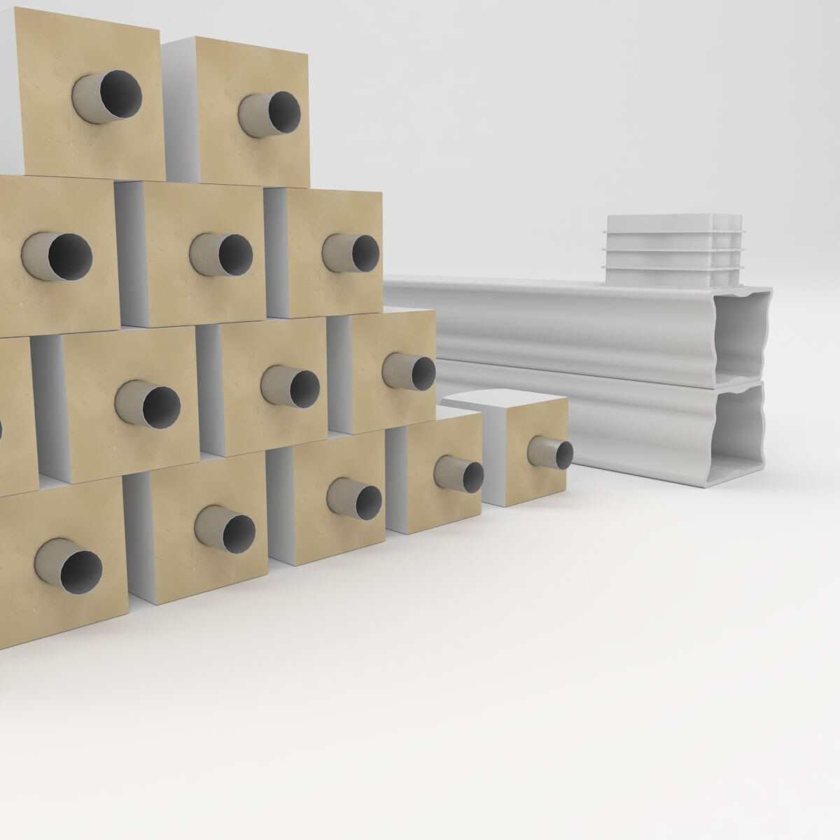 Ekena Millwork BALK42X192AVA railings - View #6