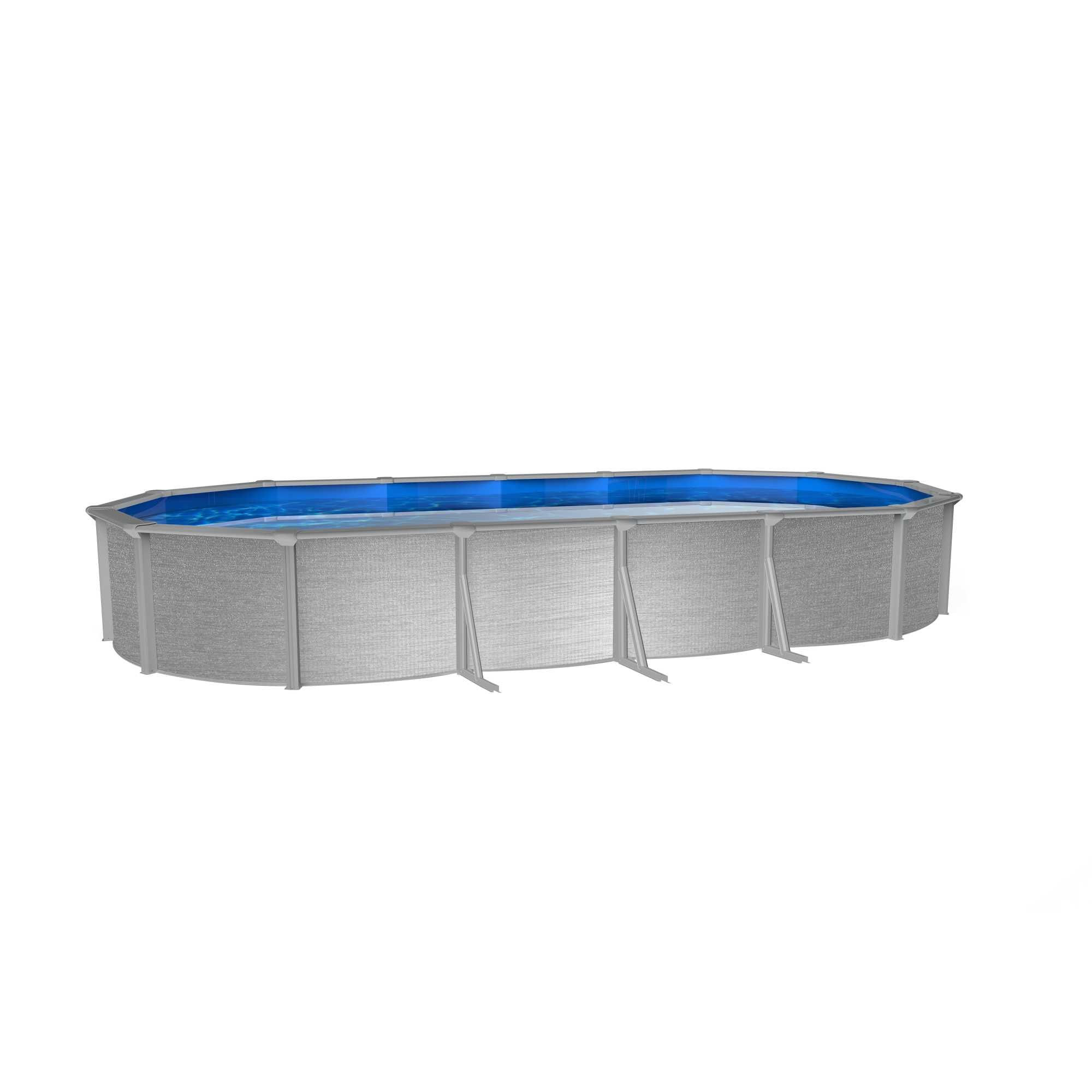 15 Ft X 52 In Oval Above Ground Pool, 15×30 Oval Above Ground Pool