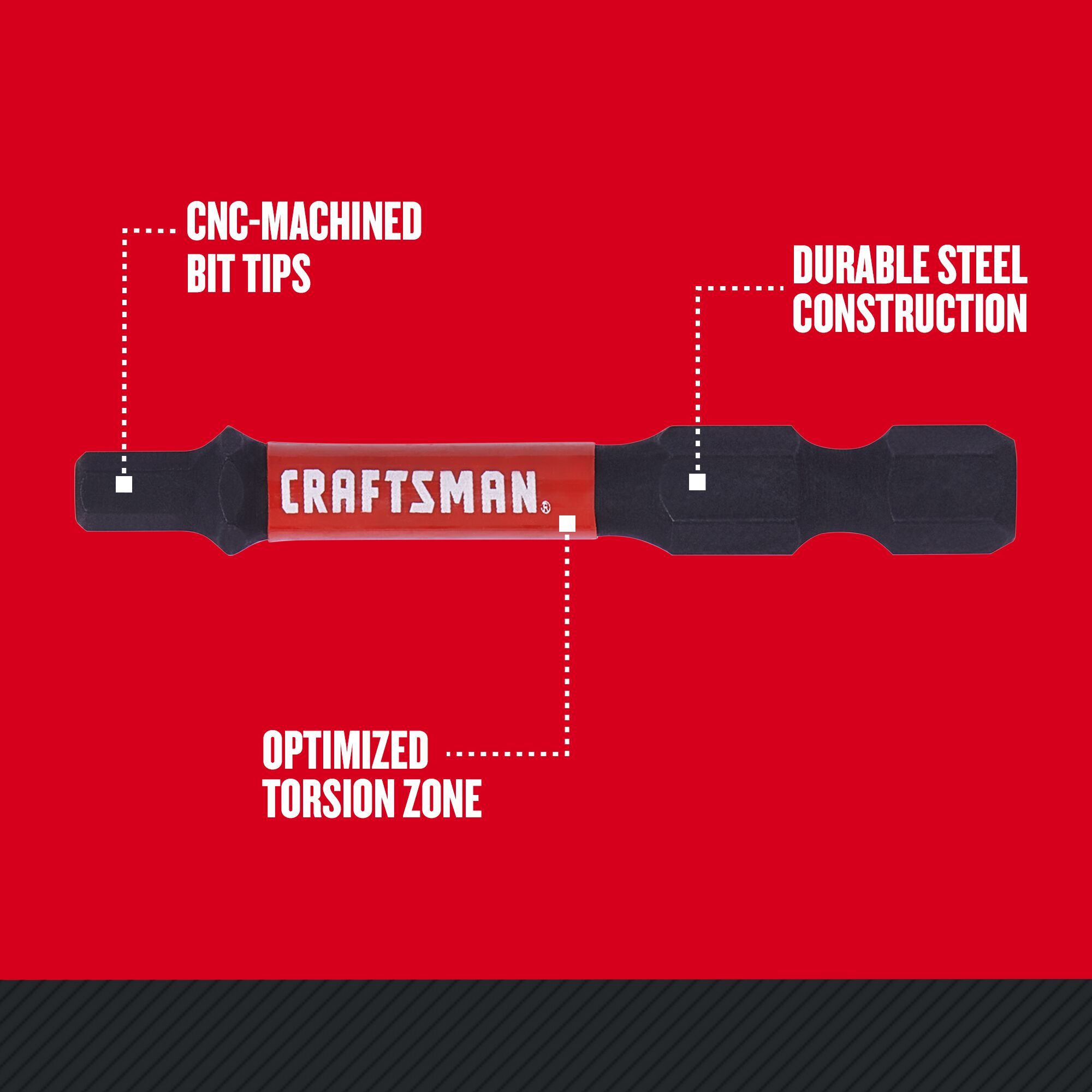 CRAFTSMAN CMAF32H2 Impact-Screwdriving-Bits - View #3