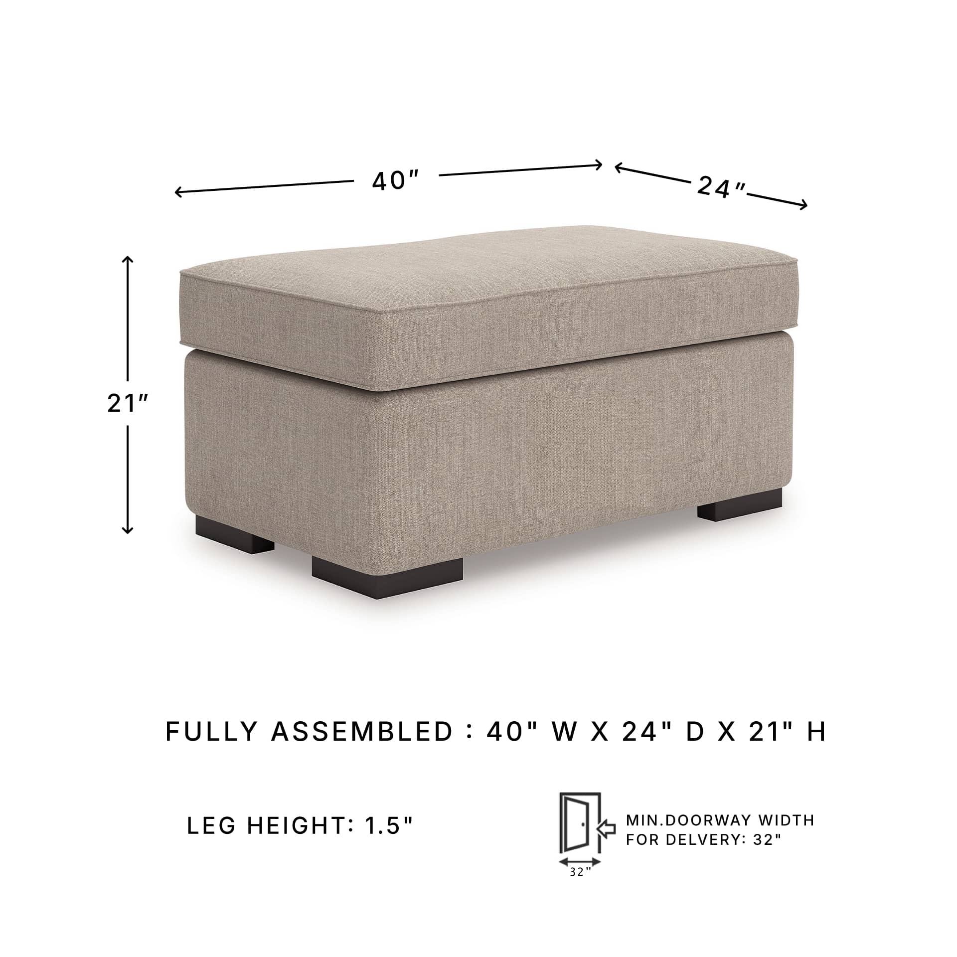 Signature Design by Ashley 5710214 Indoor-Ottomans - View #4