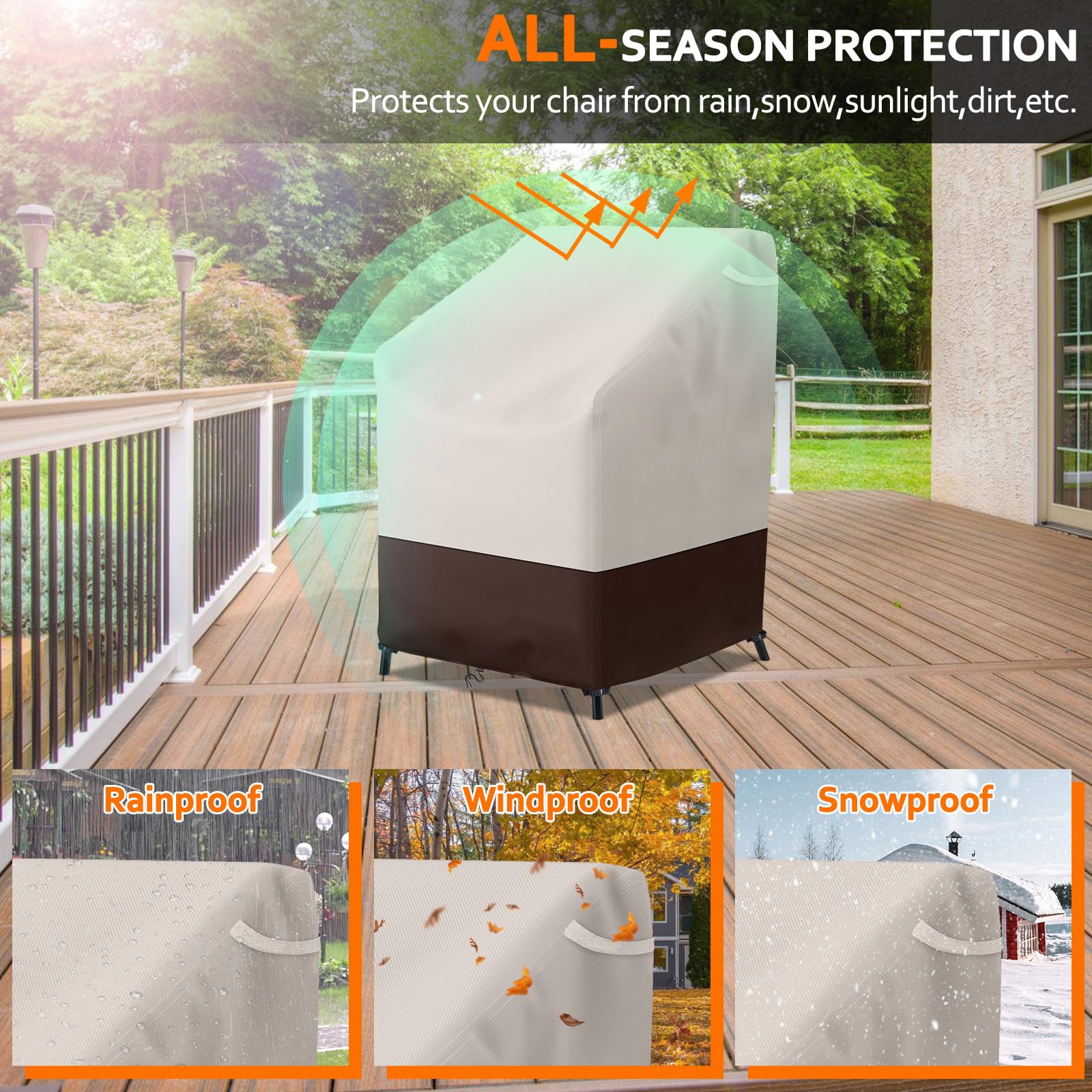Oyezvary LOZ0707O066 Patio-Furniture-Covers - View #7